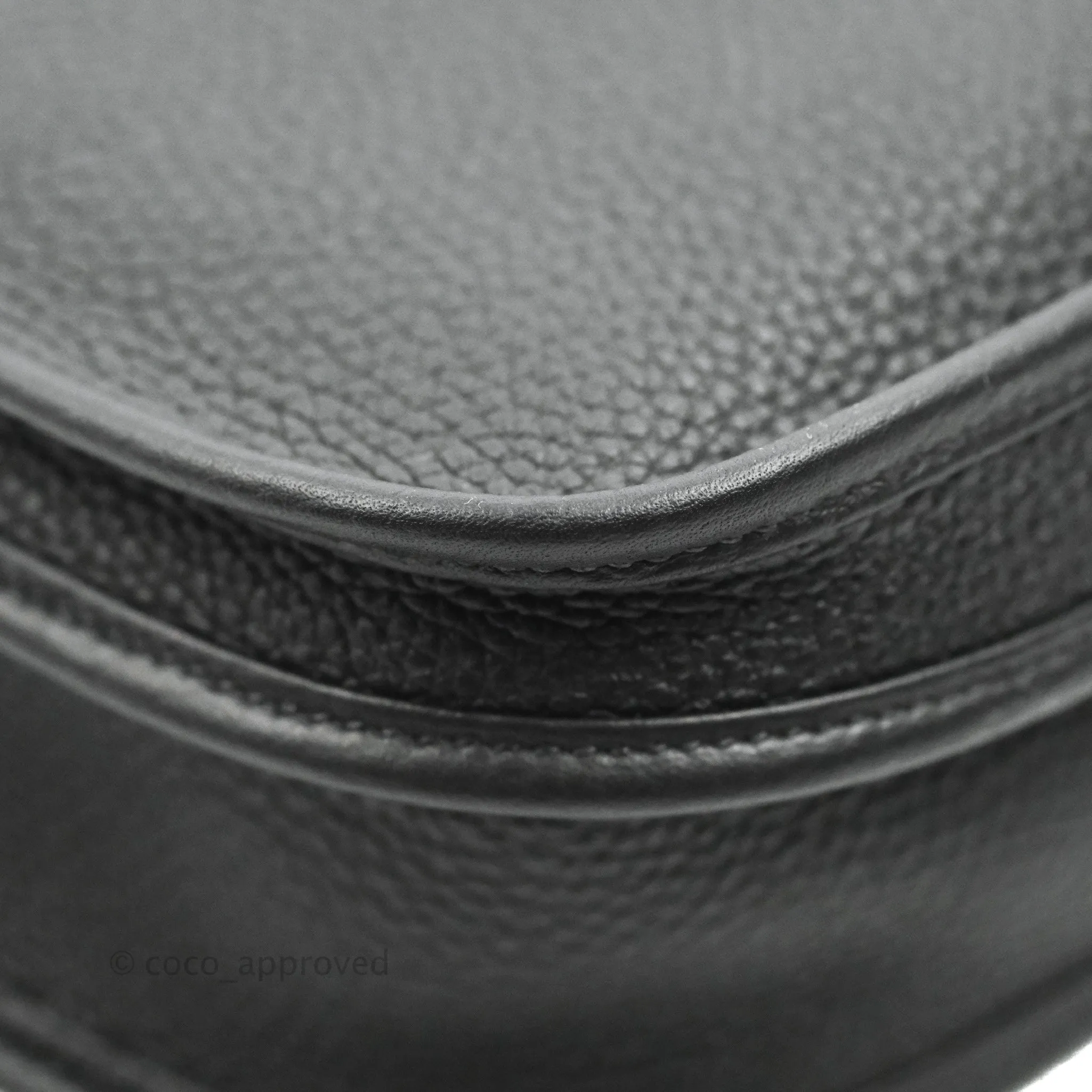 Hermes Evelyne III 29 Black Clemence Silver Hardware