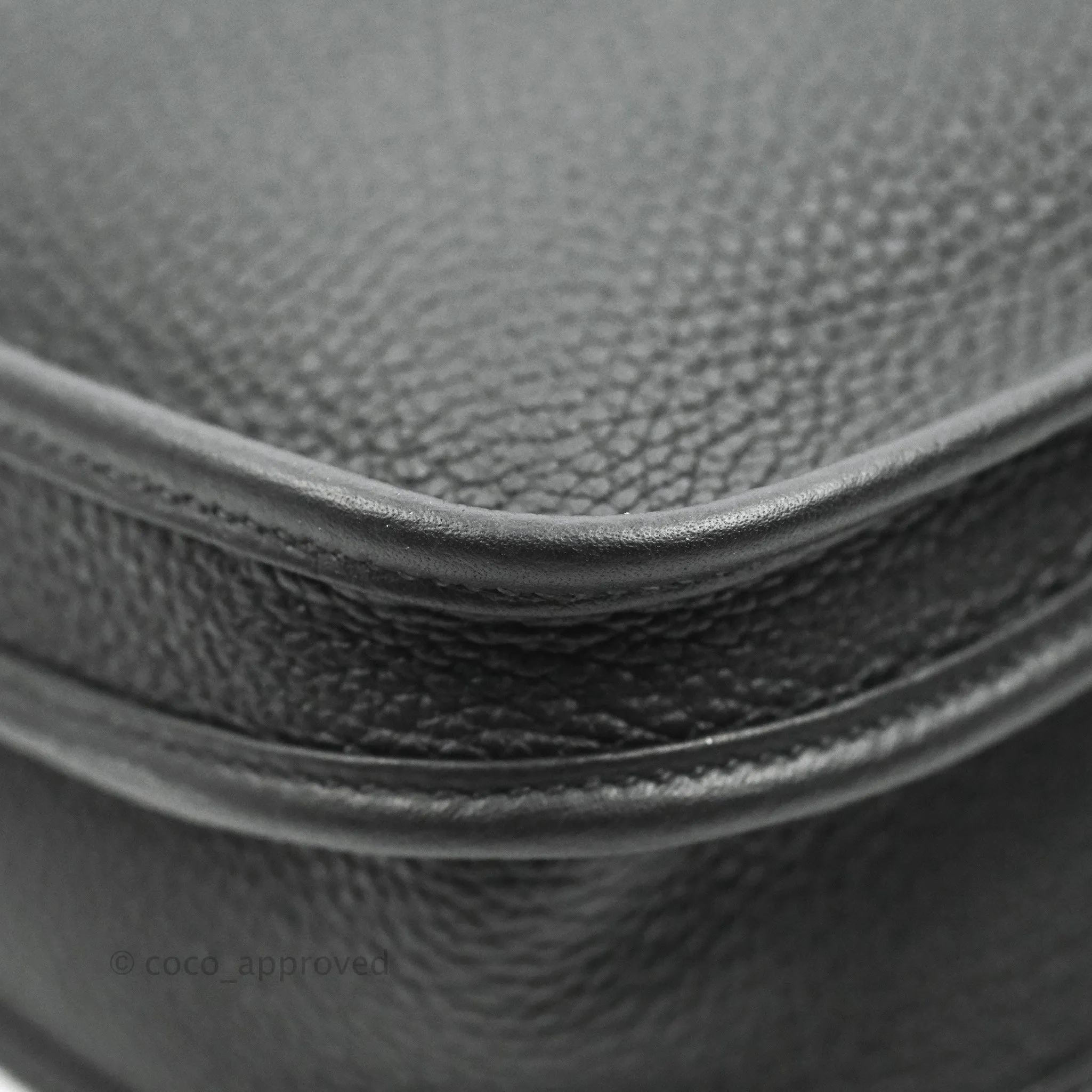 Hermes Evelyne III 29 Black Clemence Silver Hardware