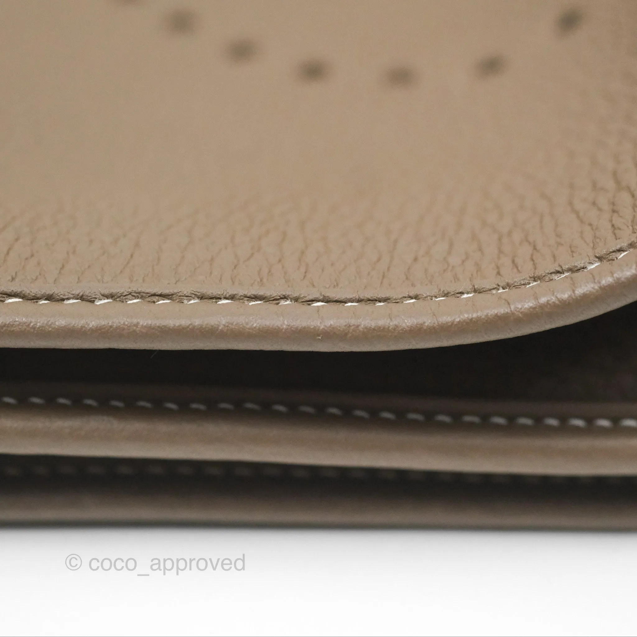 Hermes Evelyne III 29 Etoupe 18 Clemence Palladium Hardware