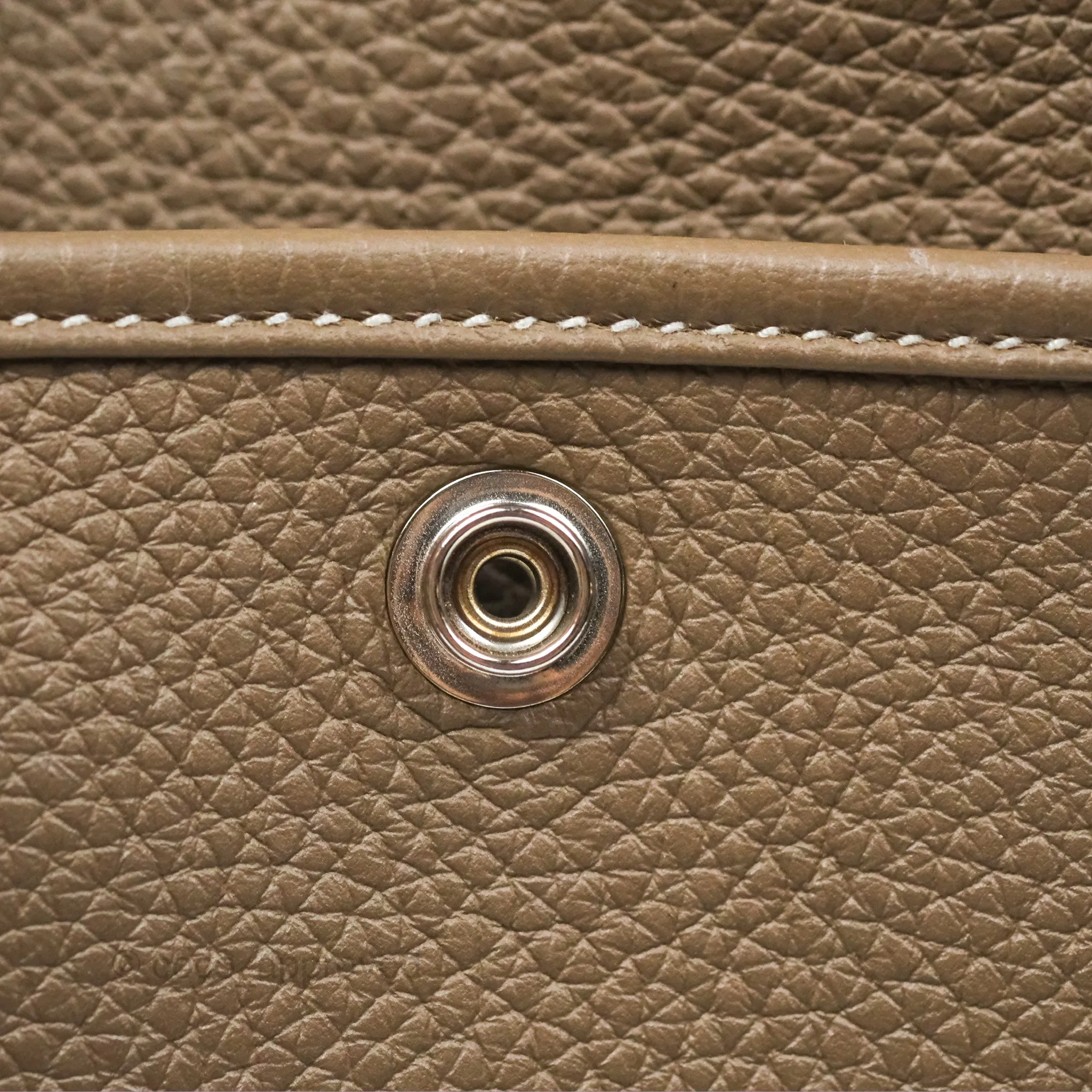Hermes Evelyne III 29 Etoupe 18 Clemence Palladium Hardware