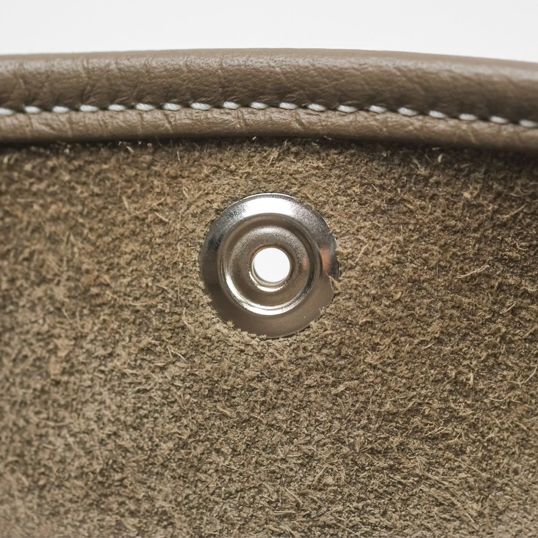 Hermes Evelyne III 29 Etoupe 18 Clemence Palladium Hardware