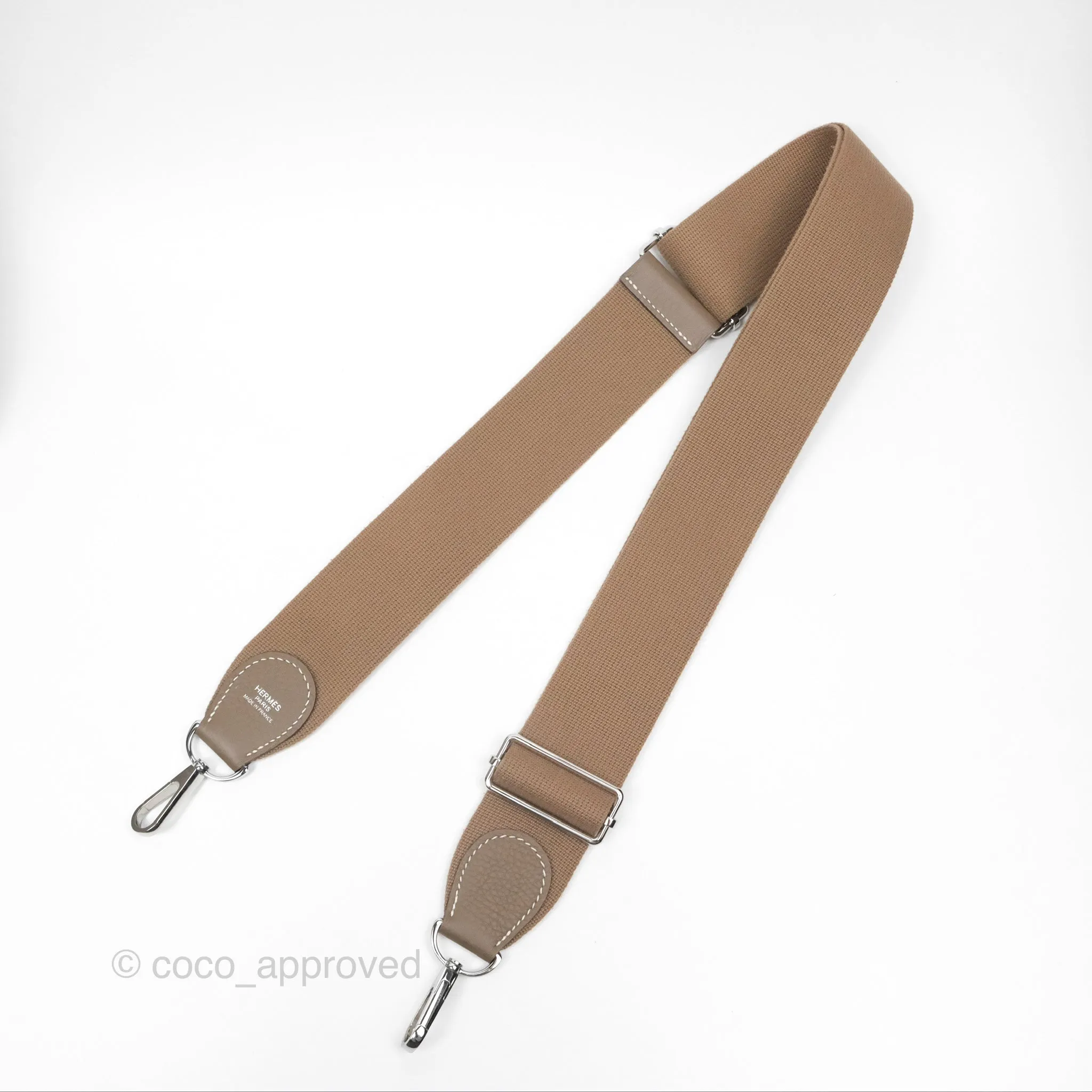 Hermes Evelyne III 29 Etoupe 18 Clemence Palladium Hardware