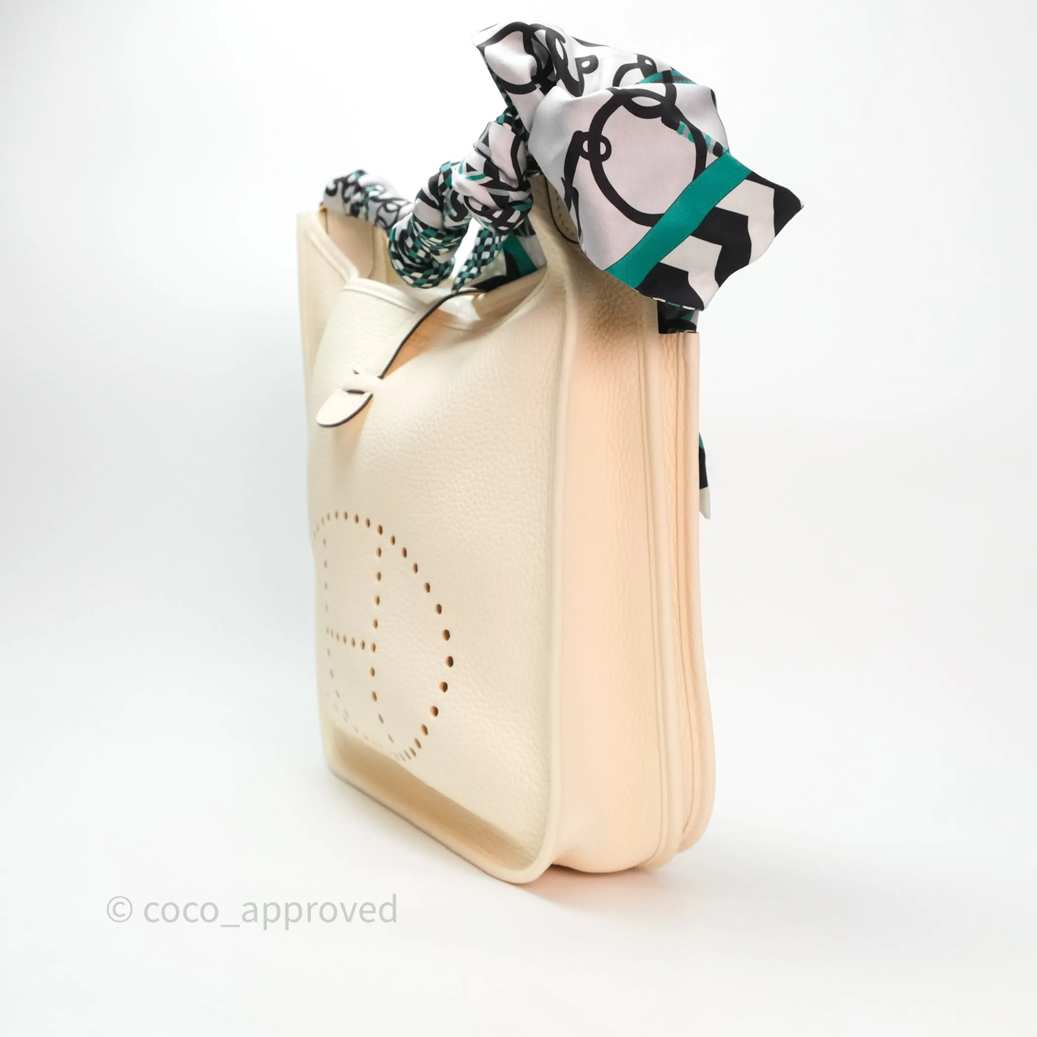 Hermes Evelyne III 29 Nata Clemence Gold Hardware