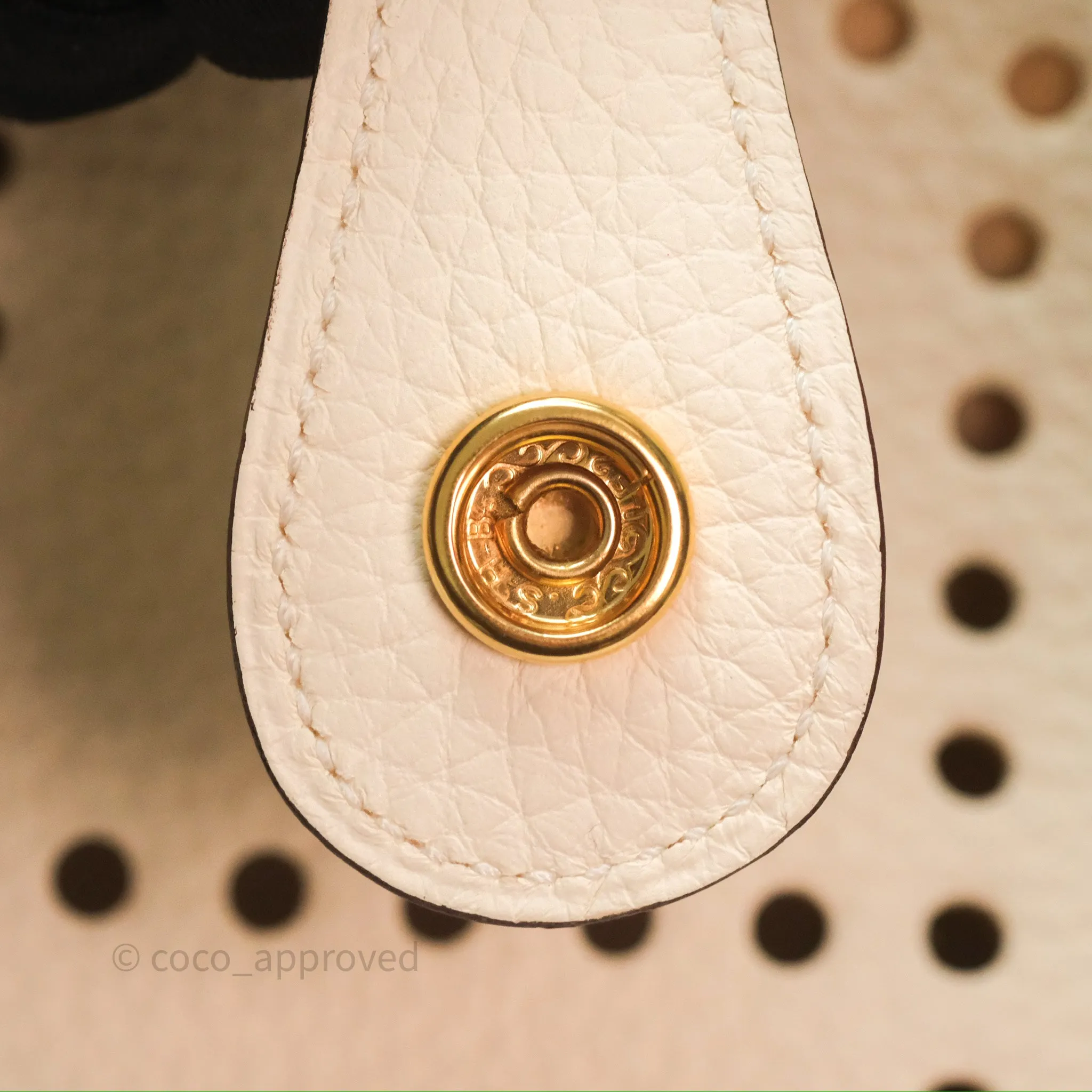 Hermes Evelyne III 29 Nata Clemence Gold Hardware