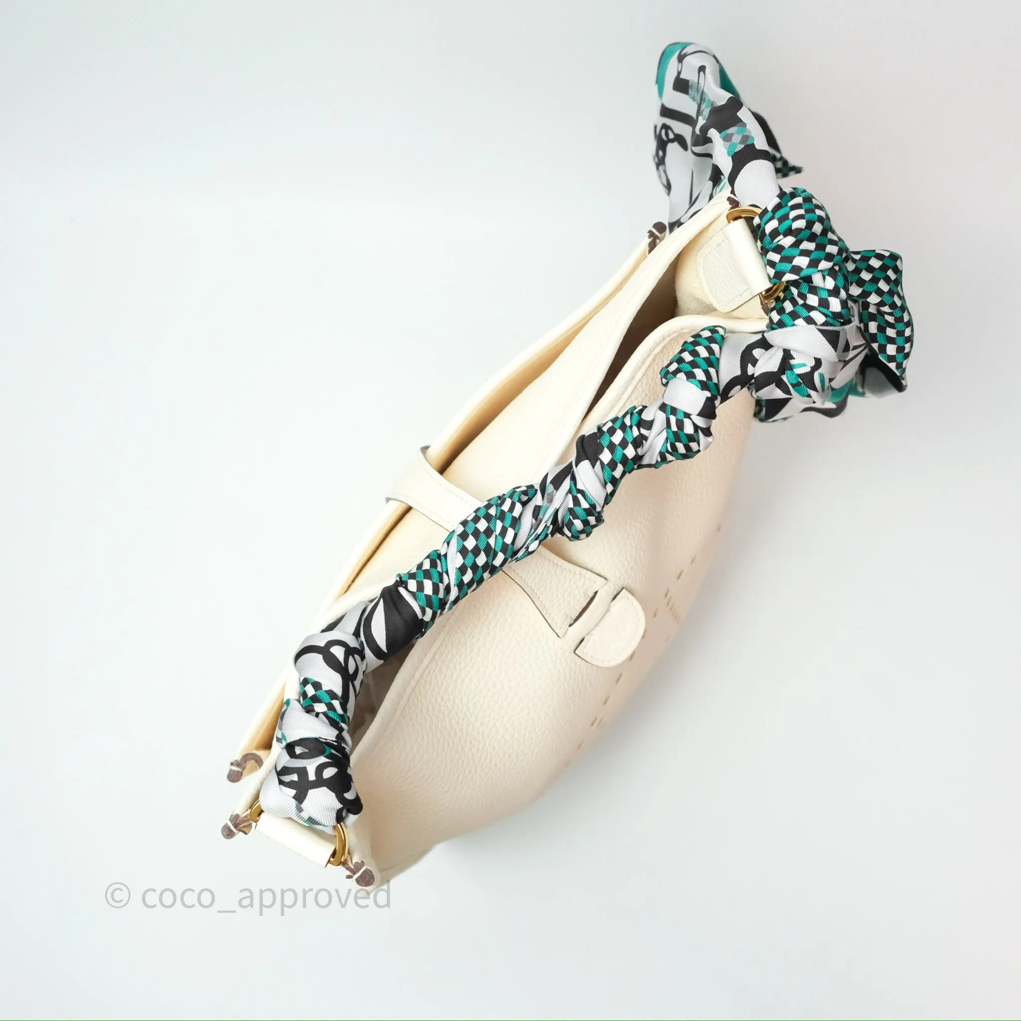 Hermes Evelyne III 29 Nata Clemence Gold Hardware