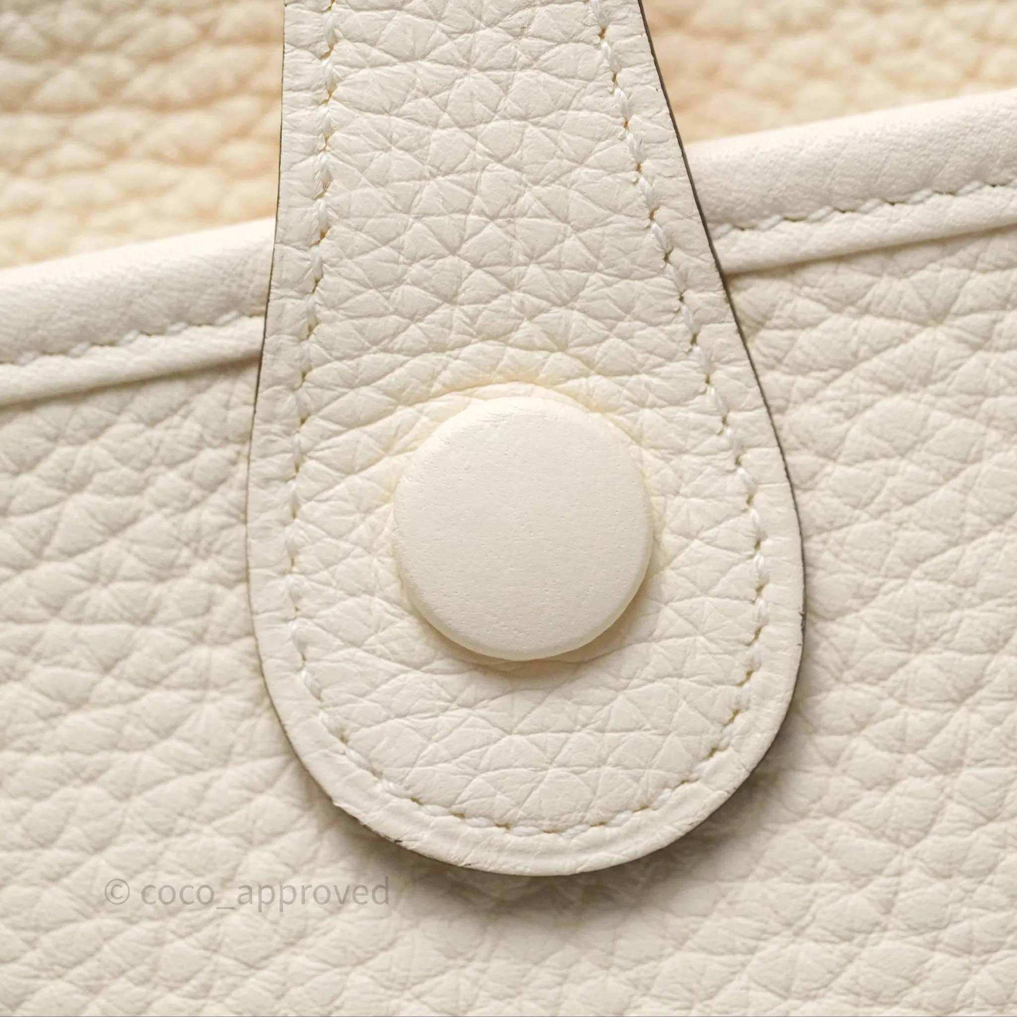Hermes Evelyne III 29 Nata Clemence Gold Hardware