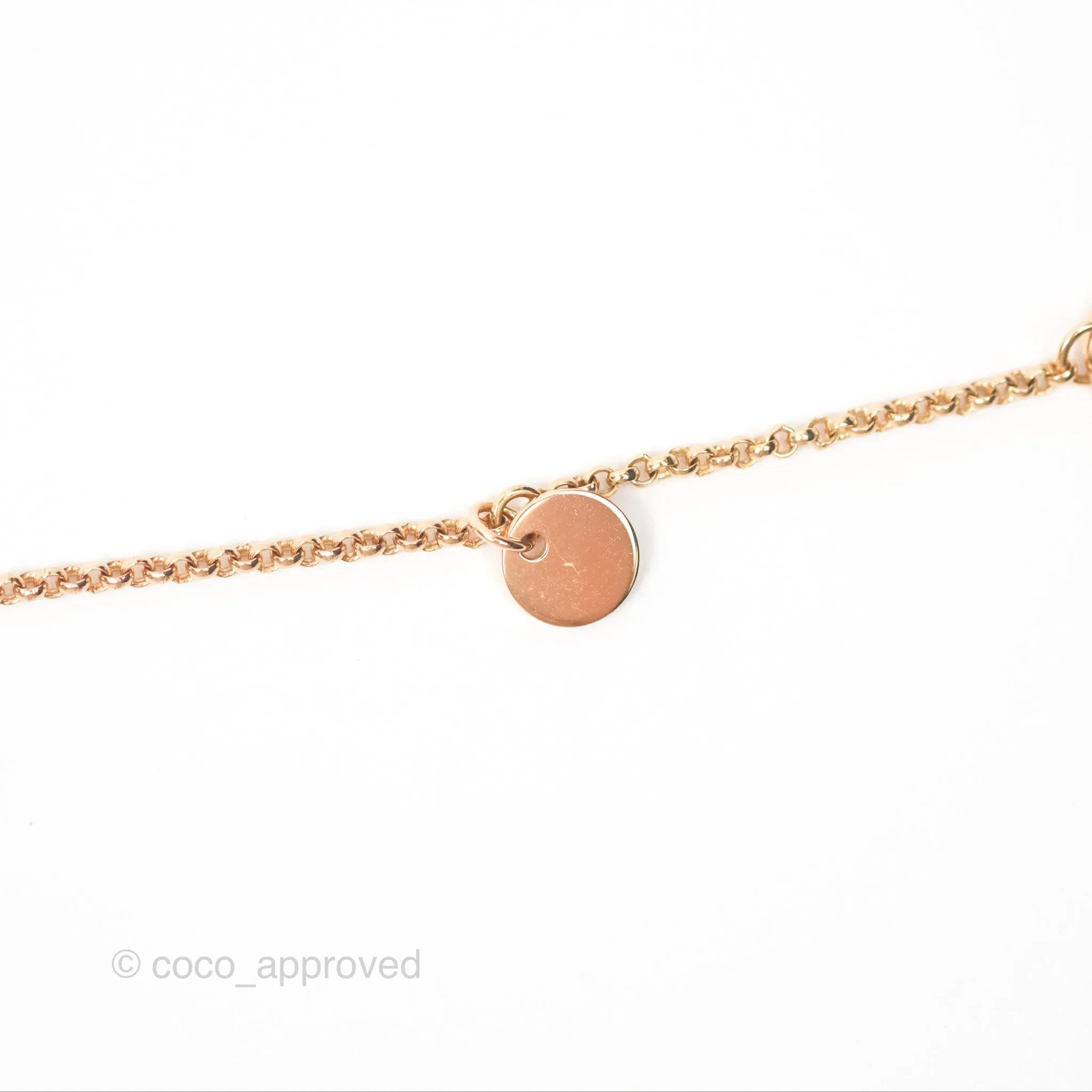 Hermes Ex-Libris Bracelet Rose Gold
