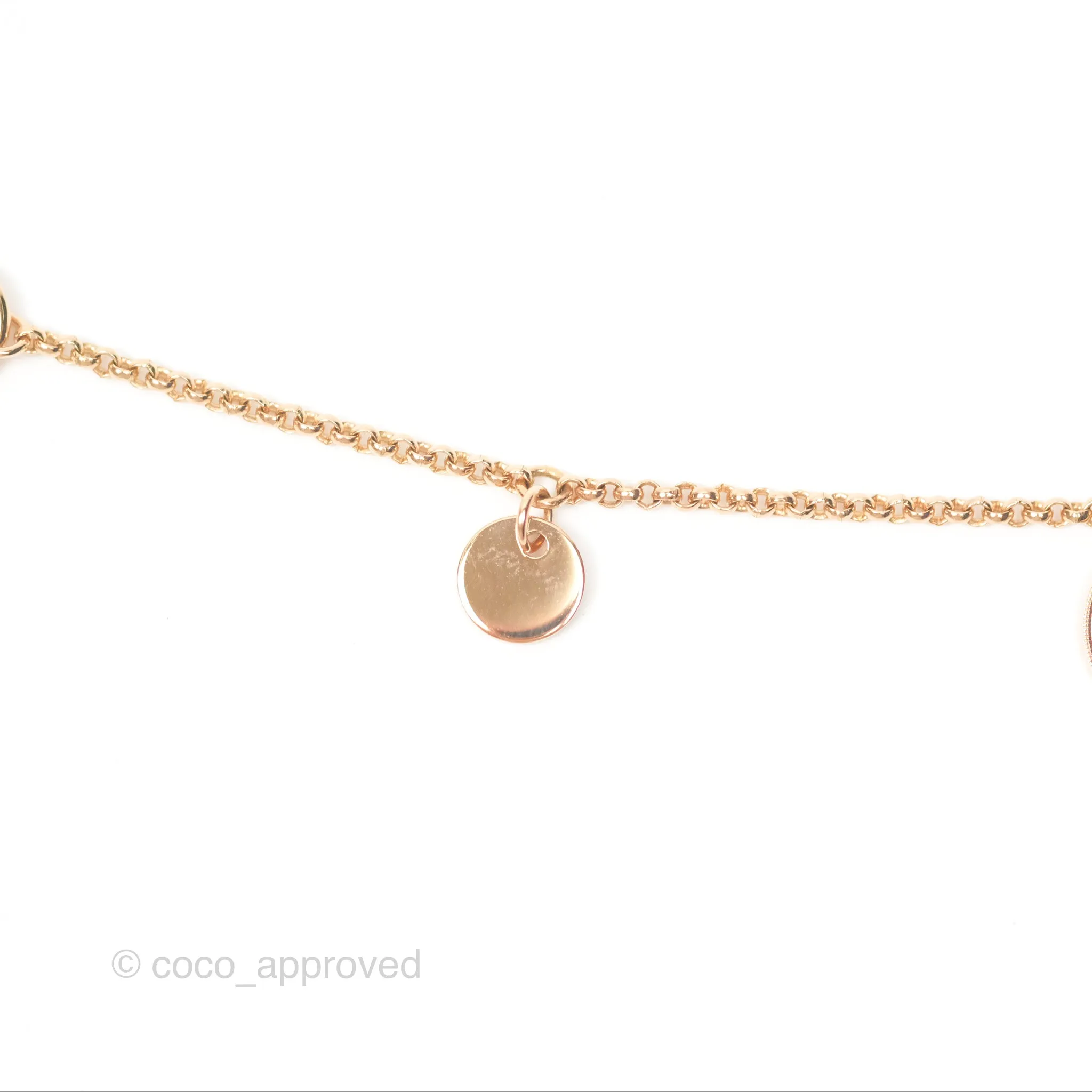 Hermes Ex-Libris Bracelet Rose Gold