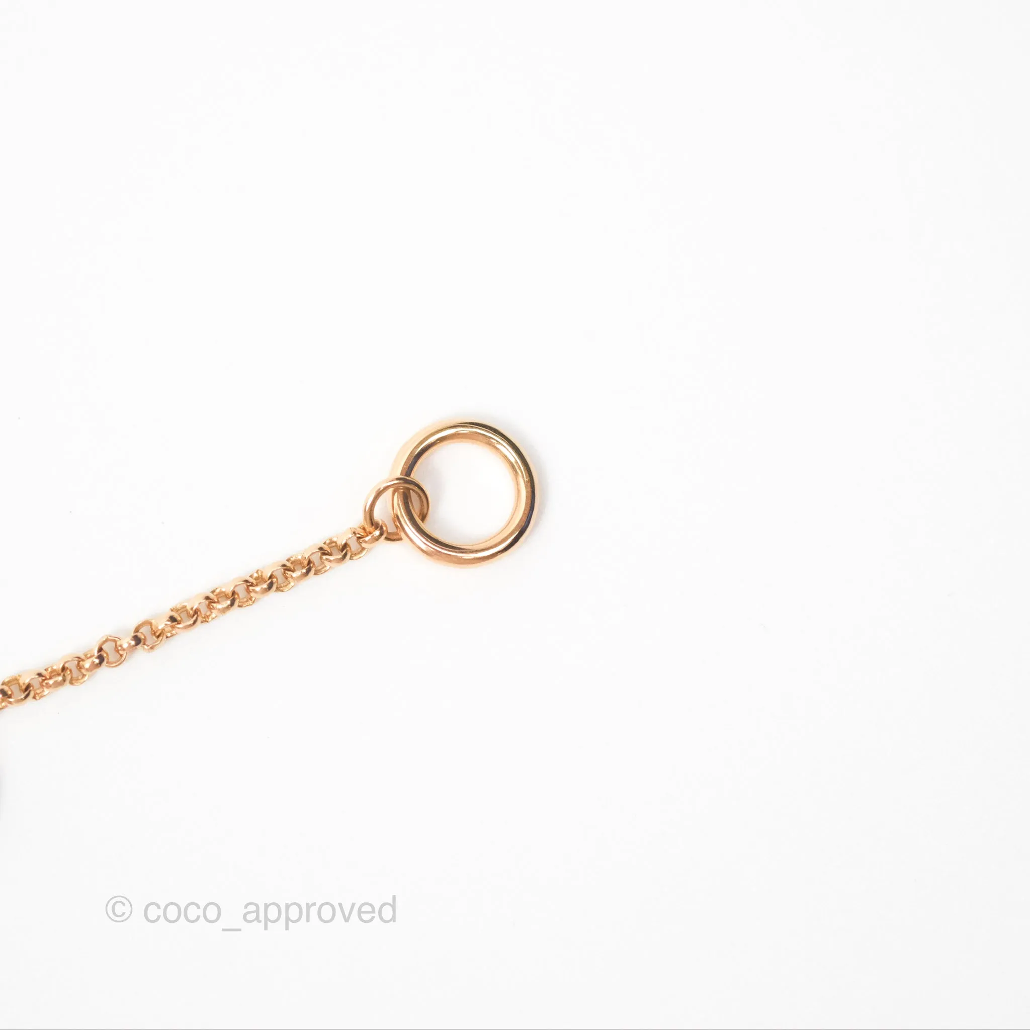 Hermes Ex-Libris Bracelet Rose Gold
