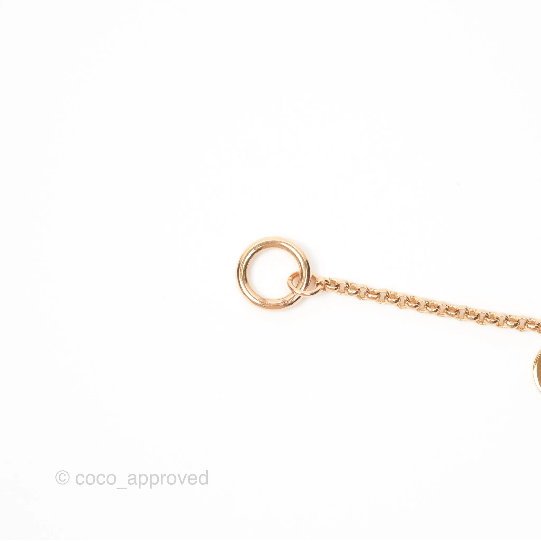 Hermes Ex-Libris Bracelet Rose Gold