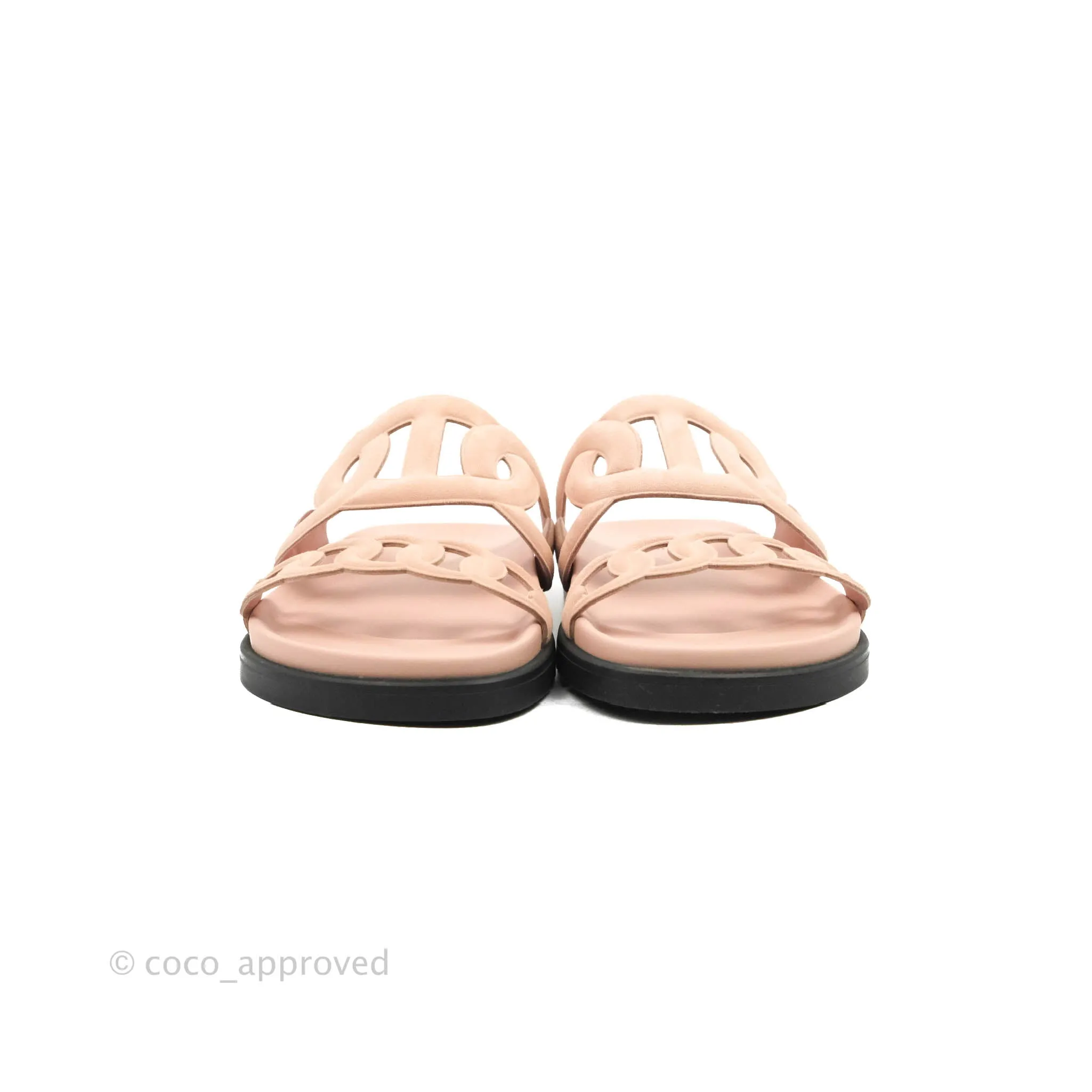 Hermes Extra Sandal Rose Opaline Size 36.5