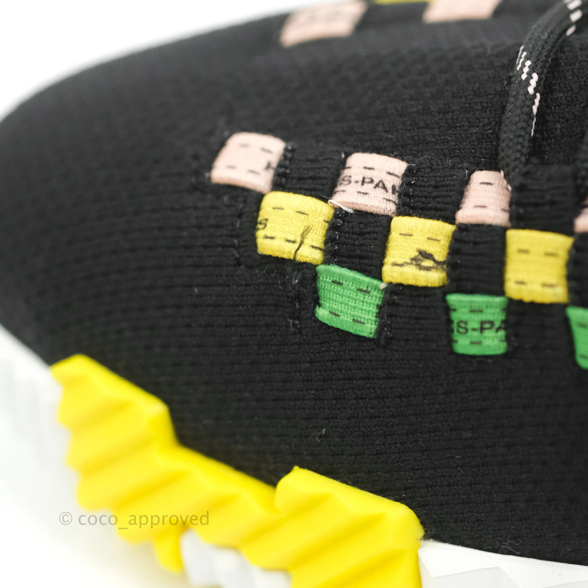 Hermes Flex Maille Bolduc Sneakers Multicolore Noir Size 39