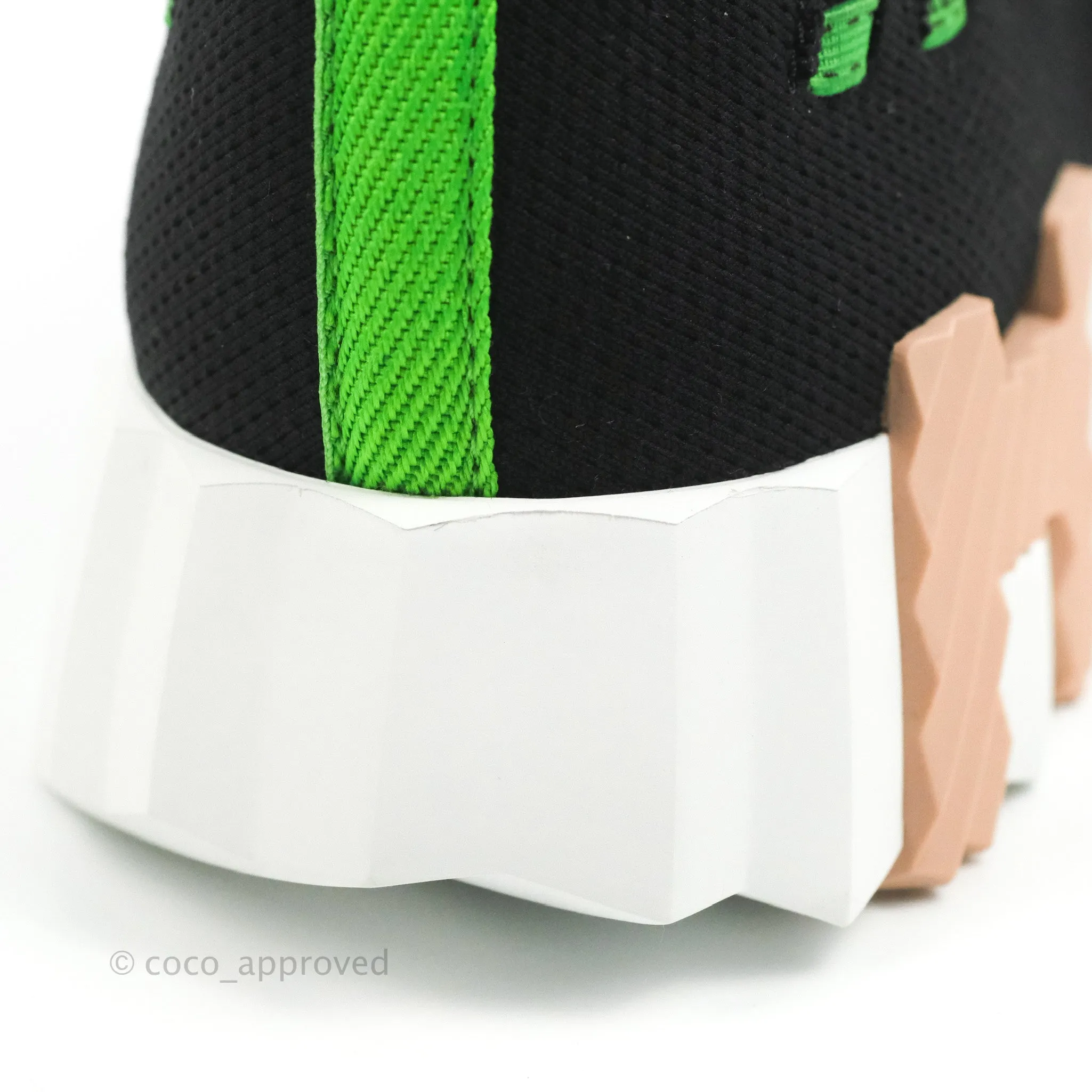 Hermes Flex Maille Bolduc Sneakers Multicolore Noir Size 39