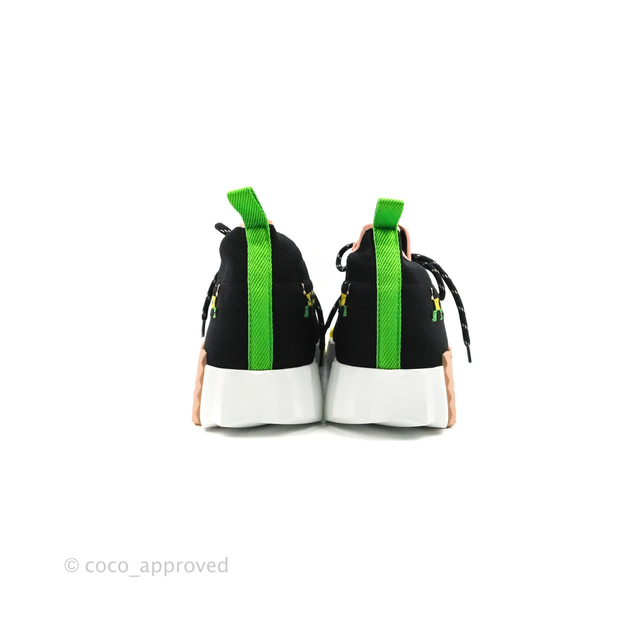 Hermes Flex Maille Bolduc Sneakers Multicolore Noir Size 39
