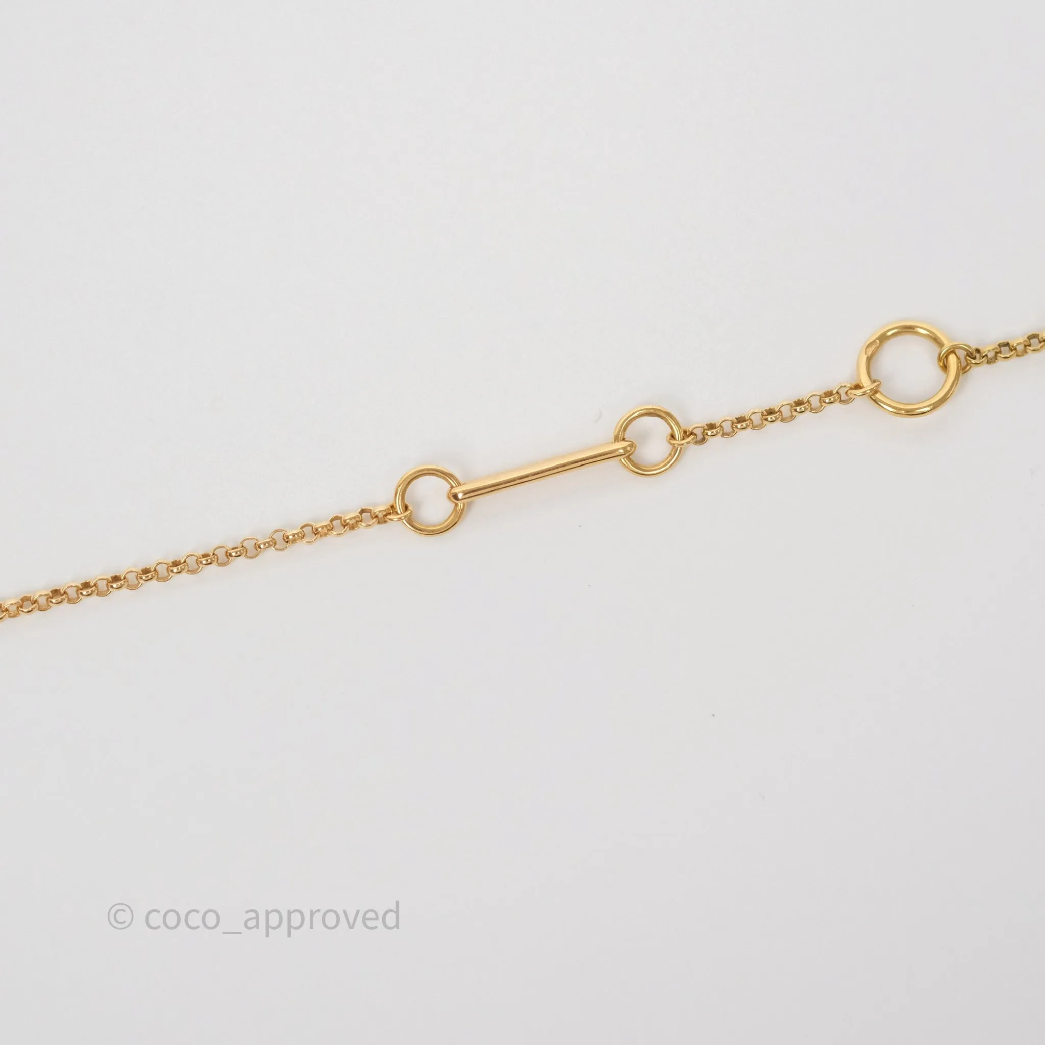Hermes Gambade Bracelet Diamond 18K Rose Gold