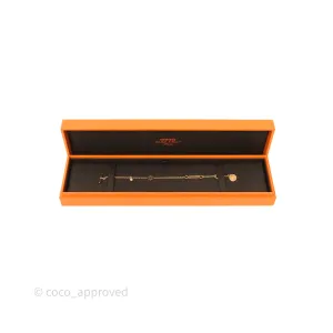 Hermes Gambade Bracelet Diamond 18K Rose Gold