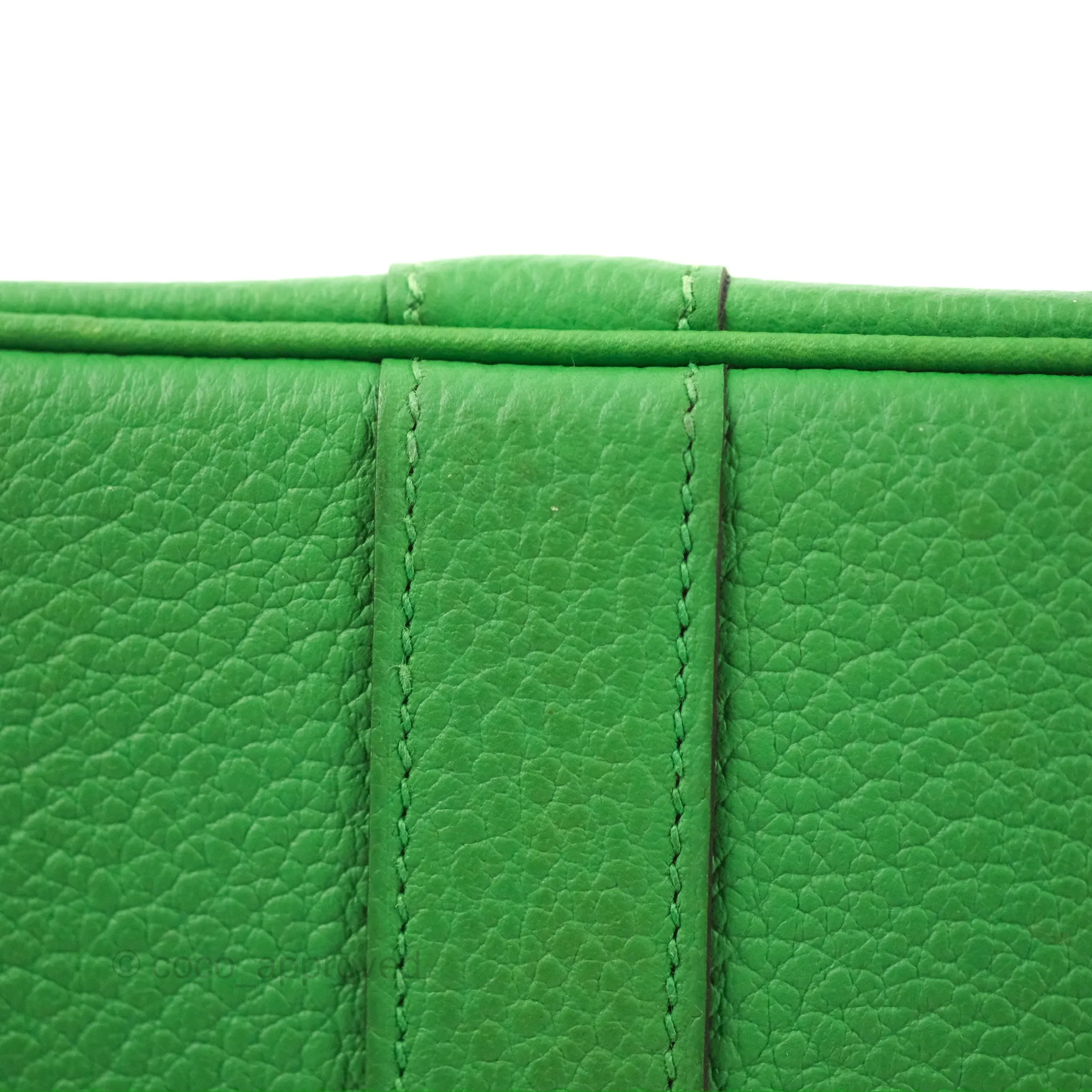 Hermes Garden Party 30 Bamboo Negonda Canvas