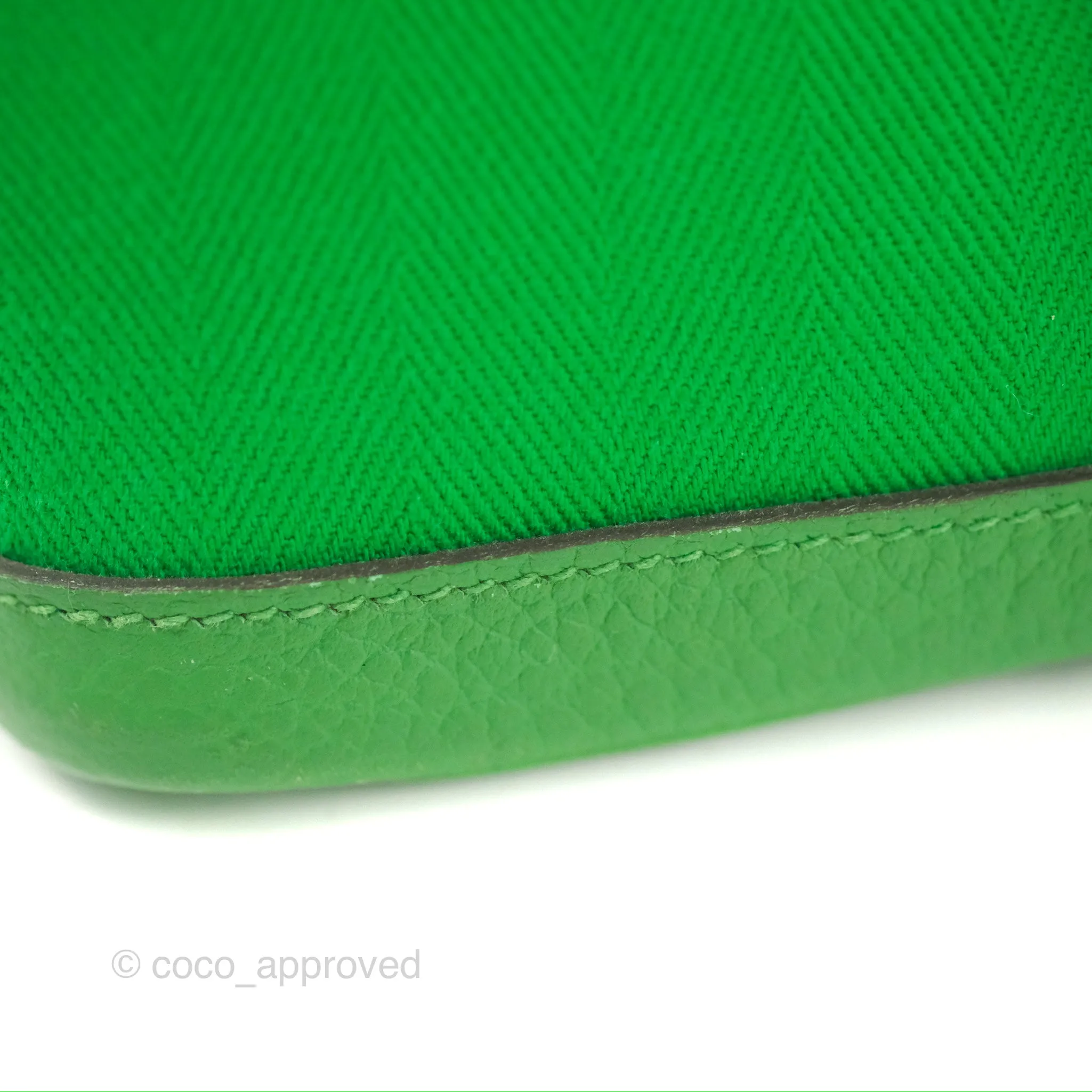 Hermes Garden Party 30 Bamboo Negonda Canvas