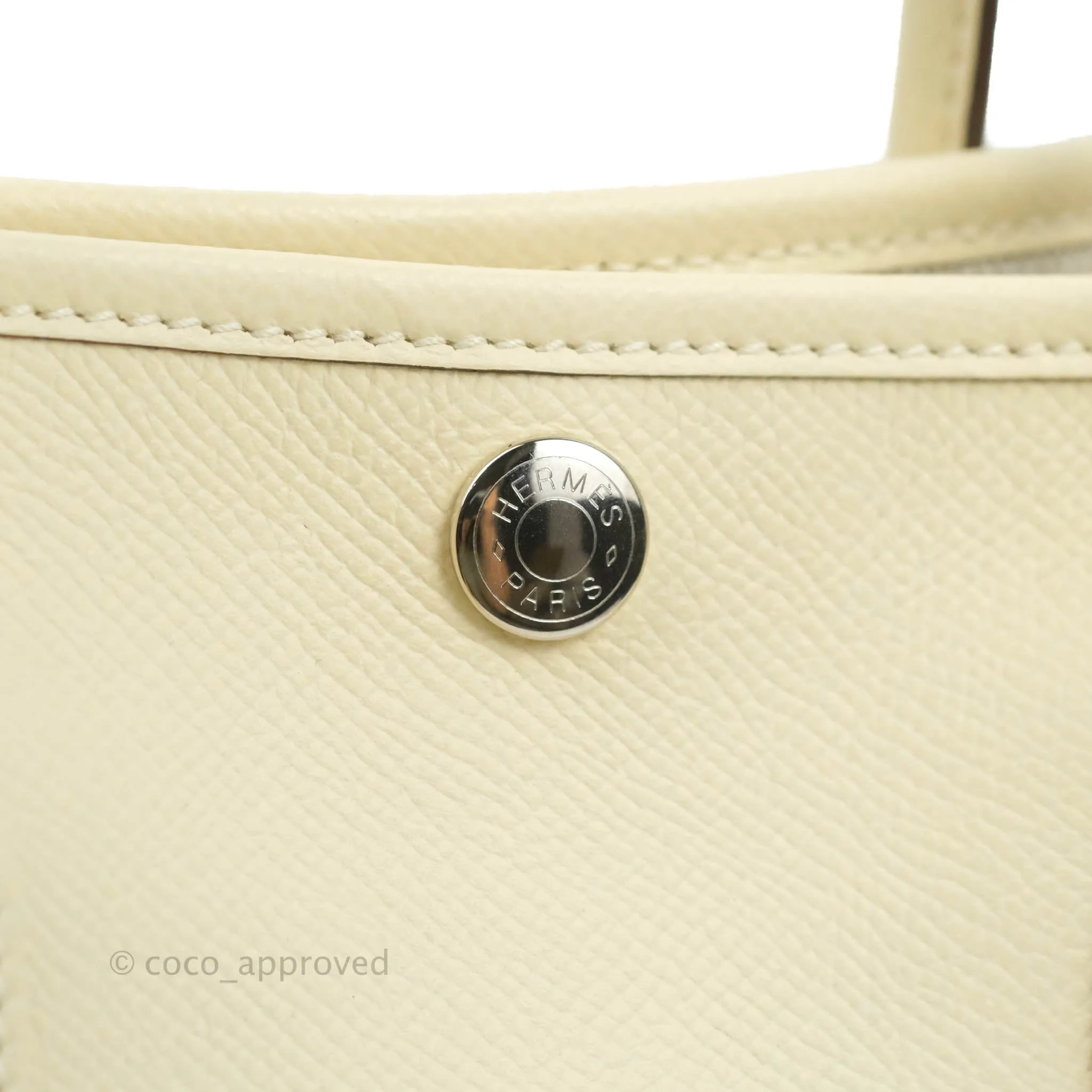 Hermes Garden Party 30 I2 Nata Epsom