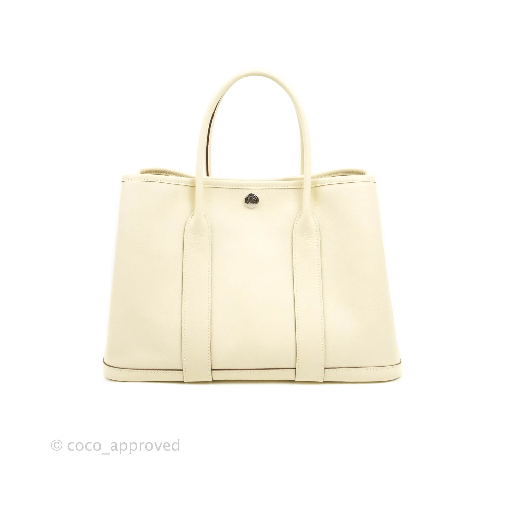 Hermes Garden Party 30 I2 Nata Epsom
