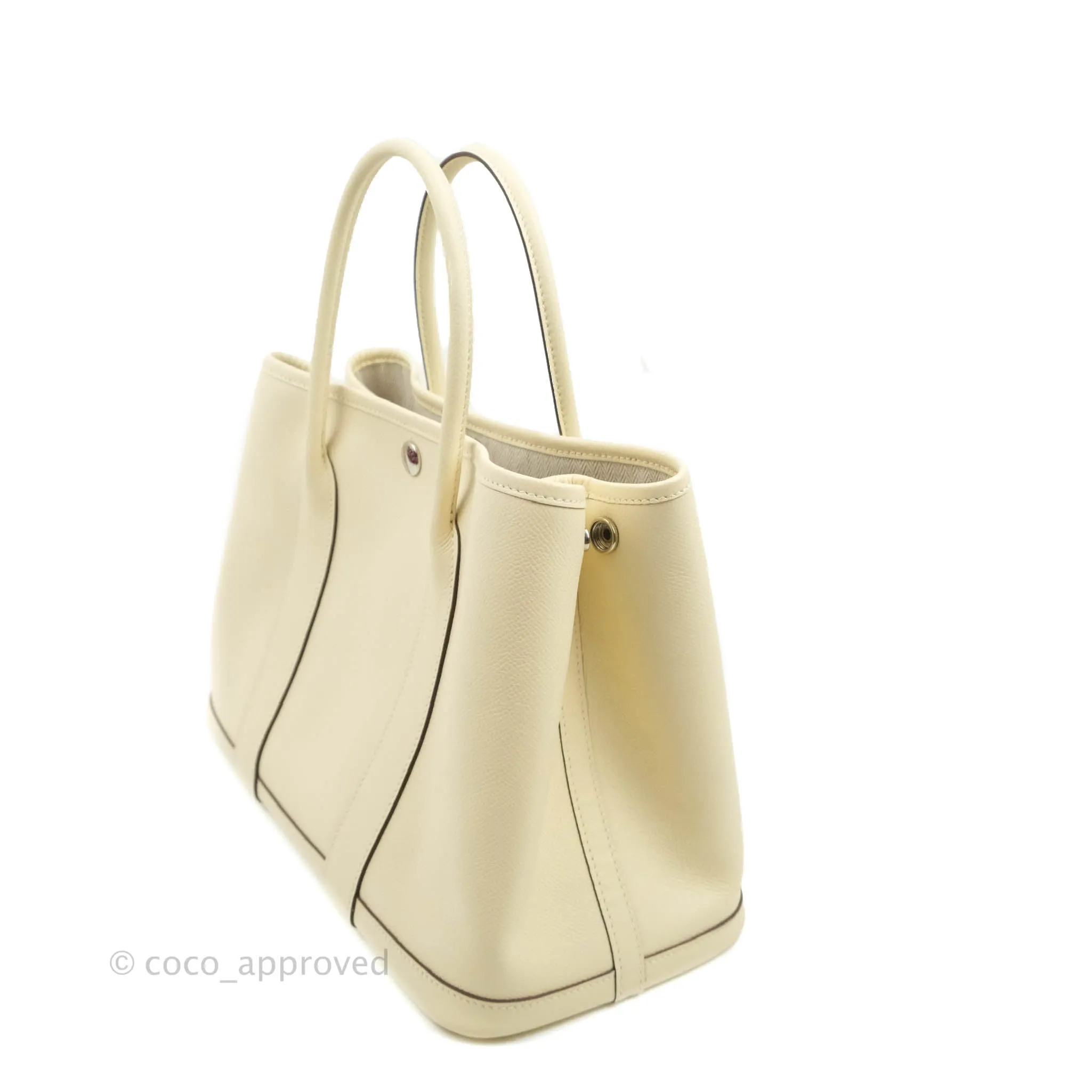 Hermes Garden Party 30 I2 Nata Epsom