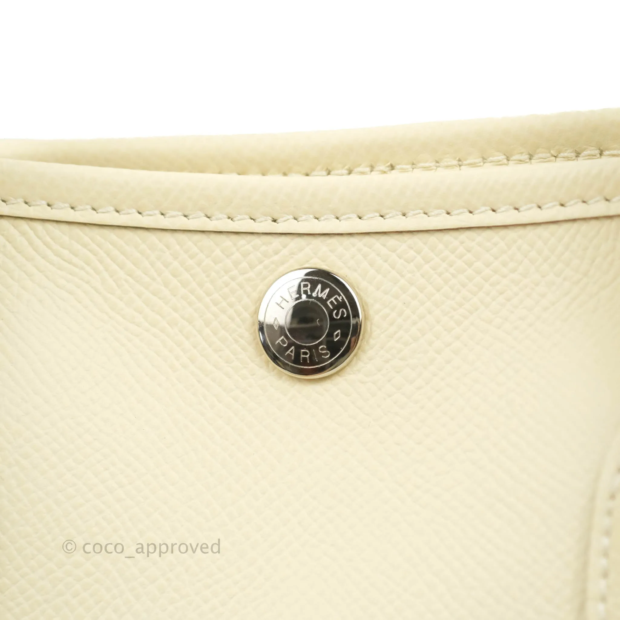 Hermes Garden Party 30 I2 Nata Epsom