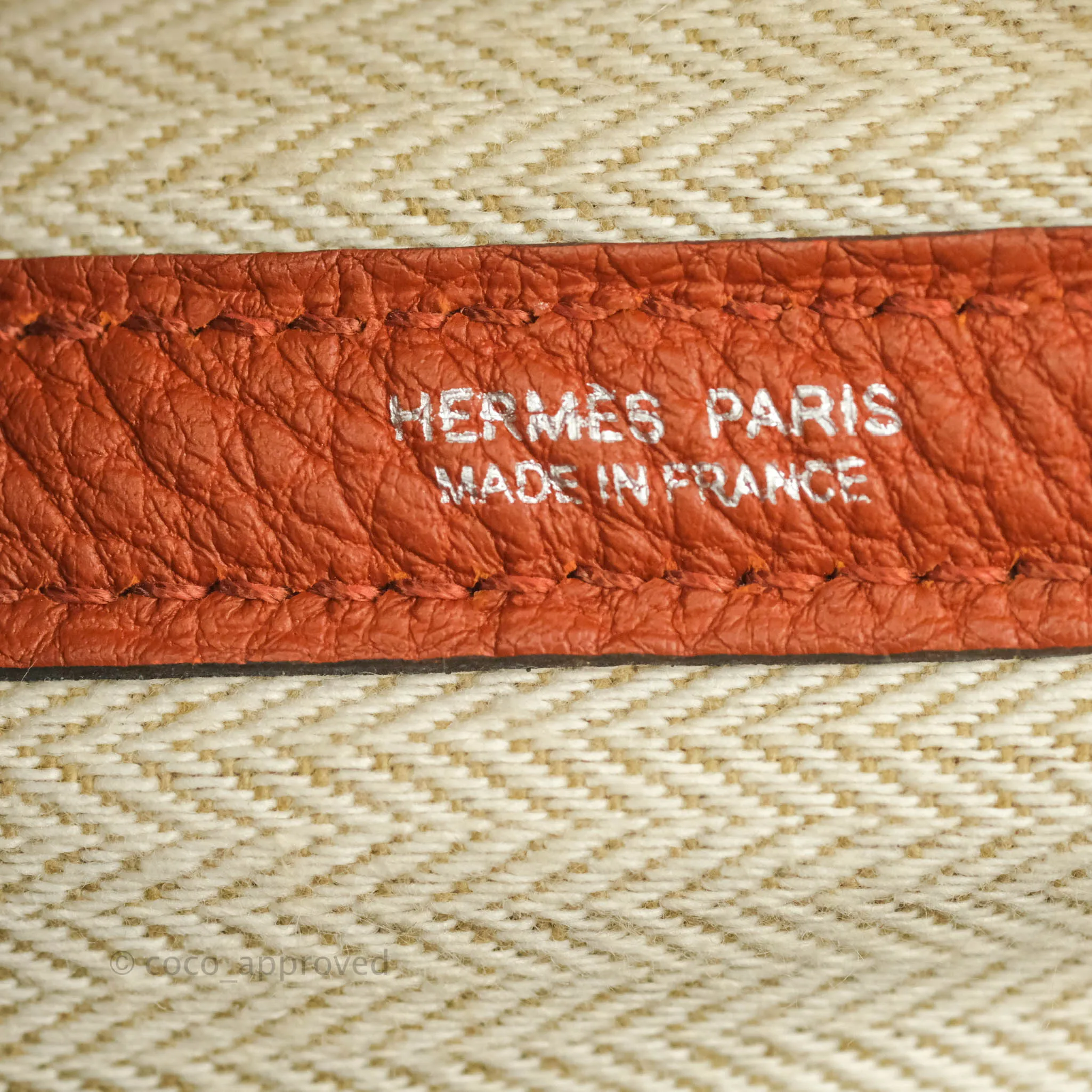 Hermes Garden Party 36 Brick Negonda