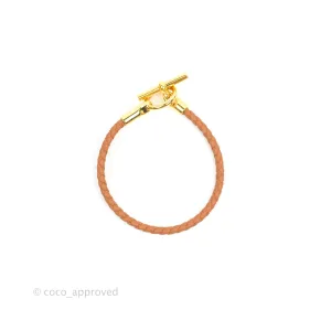 Hermes Glenan Bracelet Gold Swift