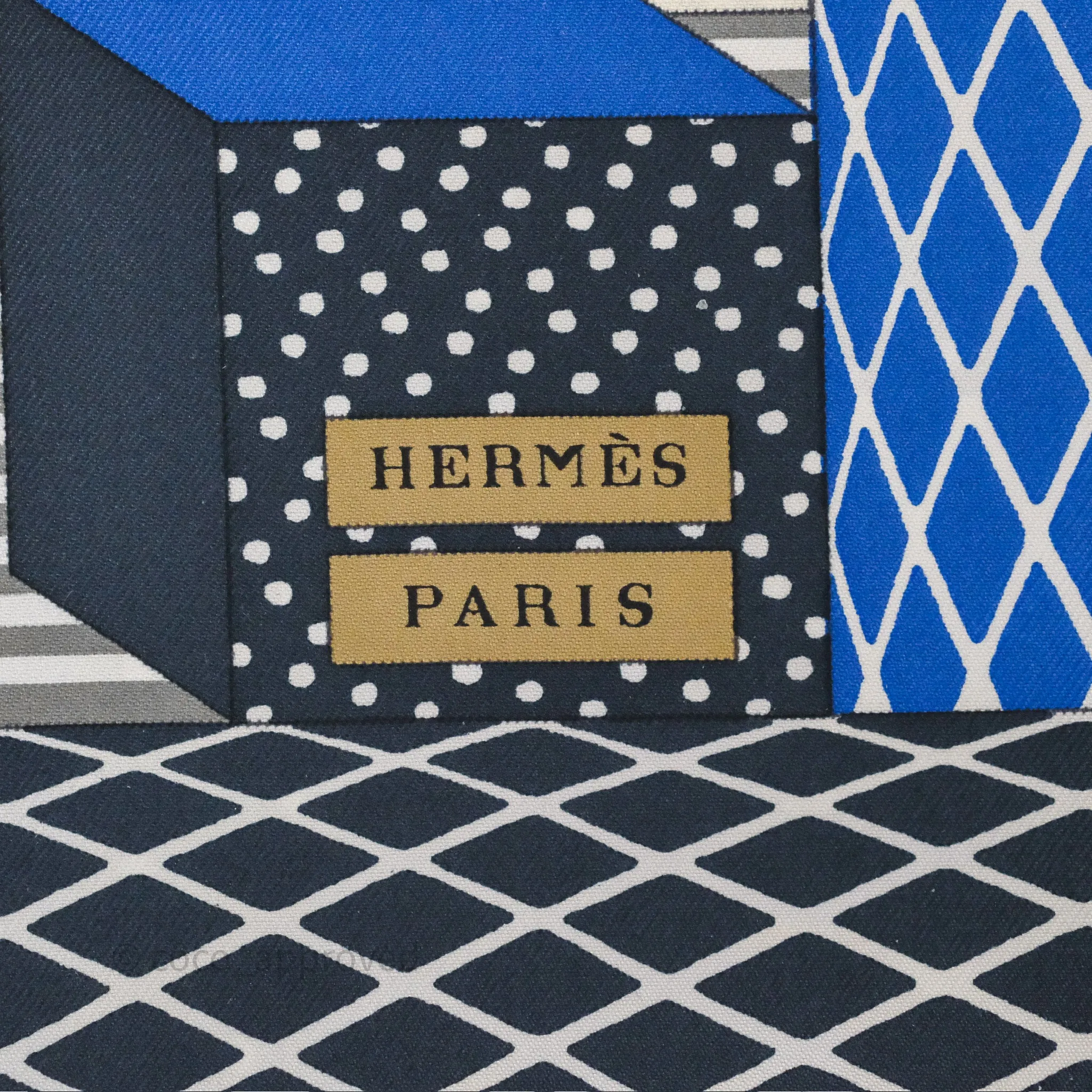 Hermes Grand Theatre Nouveau Silk Scarf 90