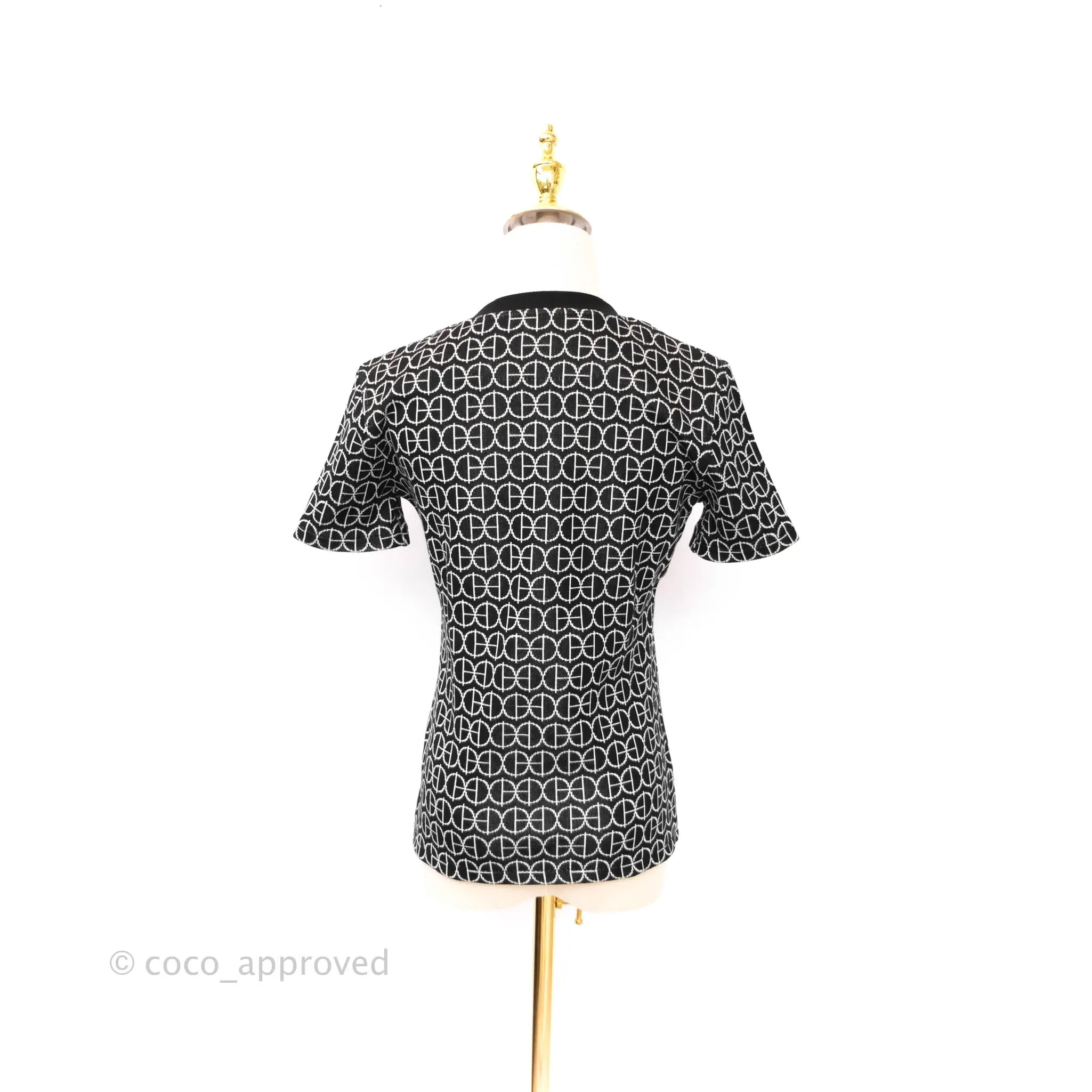 Hermes H Rond Jacquard Micro T-shirt