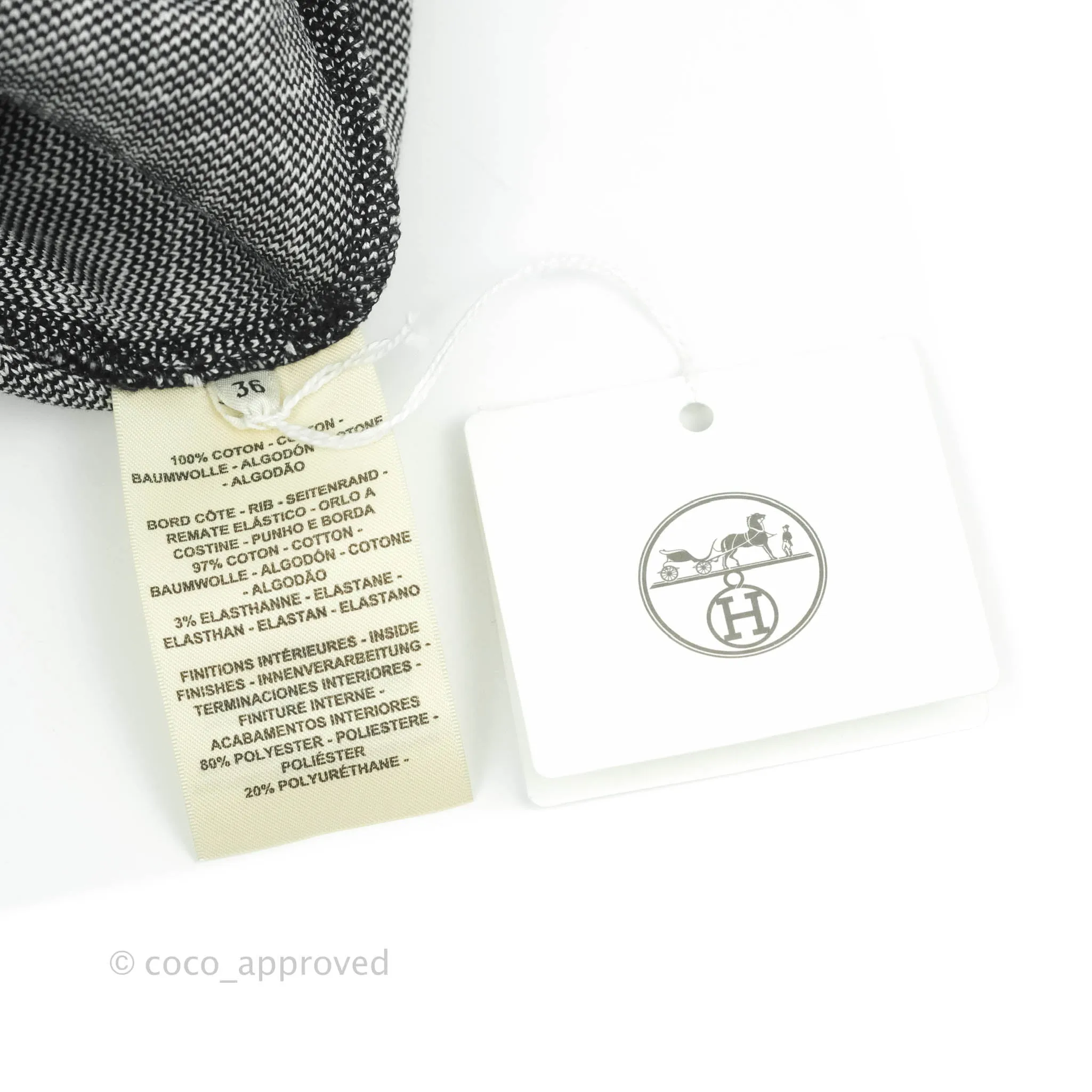 Hermes H Rond Jacquard Micro T-shirt