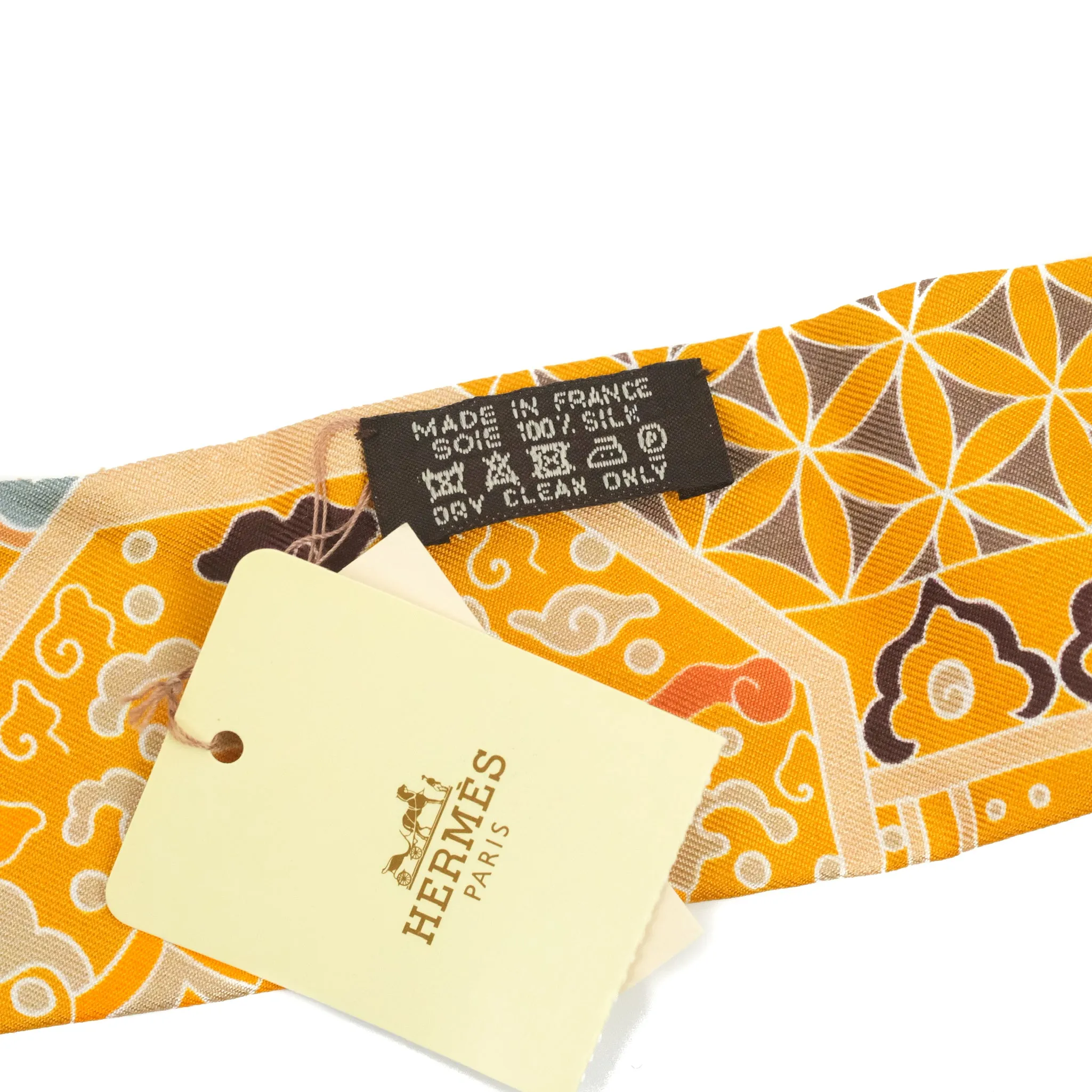 Hermes Imperiales Bouton Silk Twilly