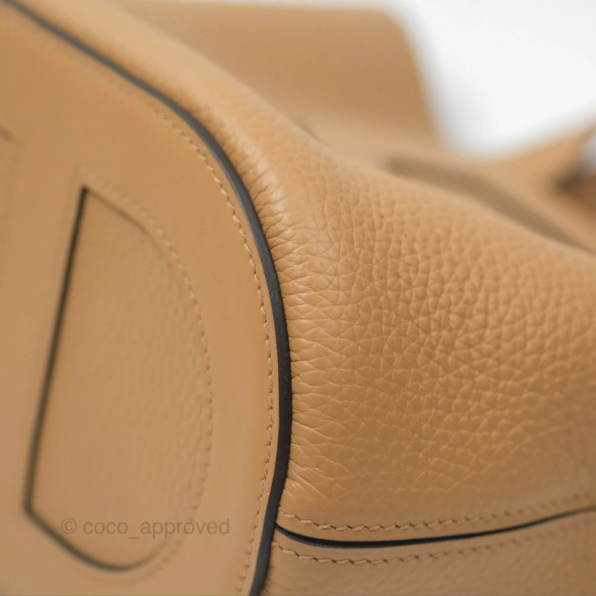 Hermes In-The-Loop 18 Chai 0M Clemence Palladium Hardware