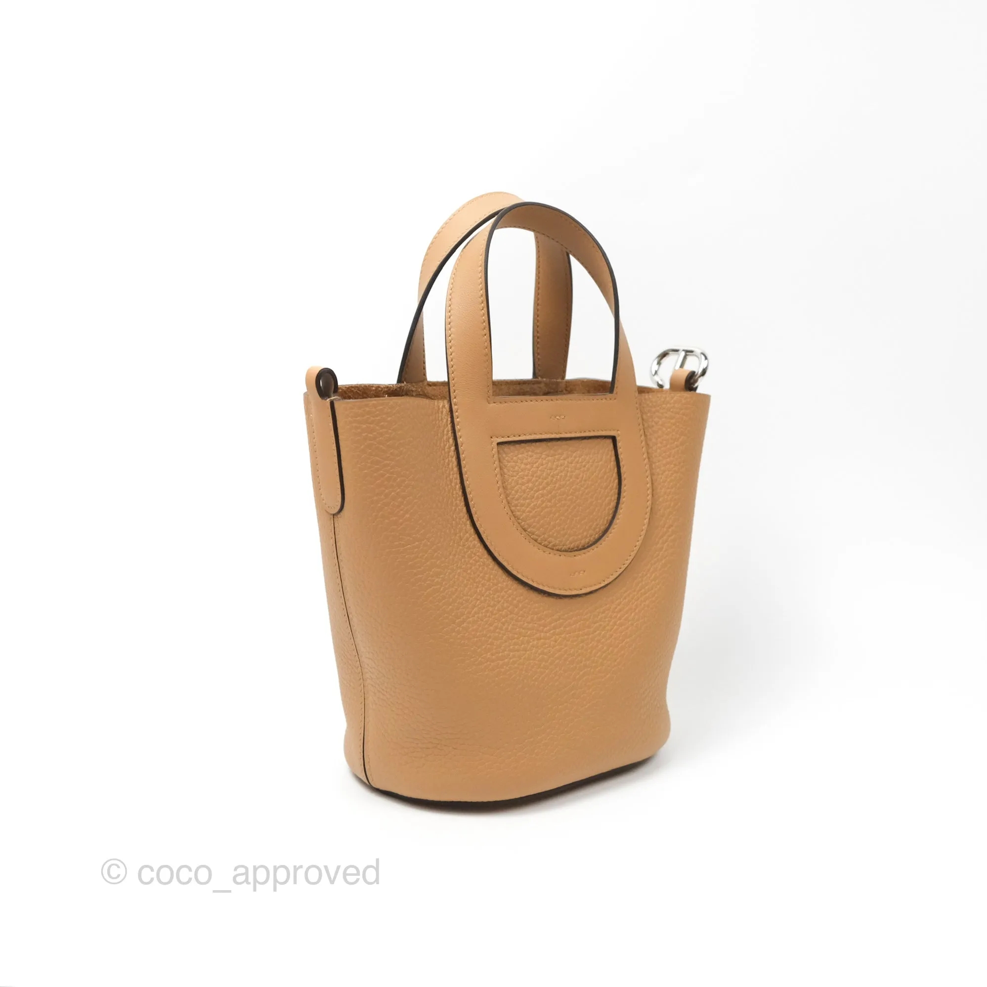 Hermes In-The-Loop 18 Chai 0M Clemence Palladium Hardware
