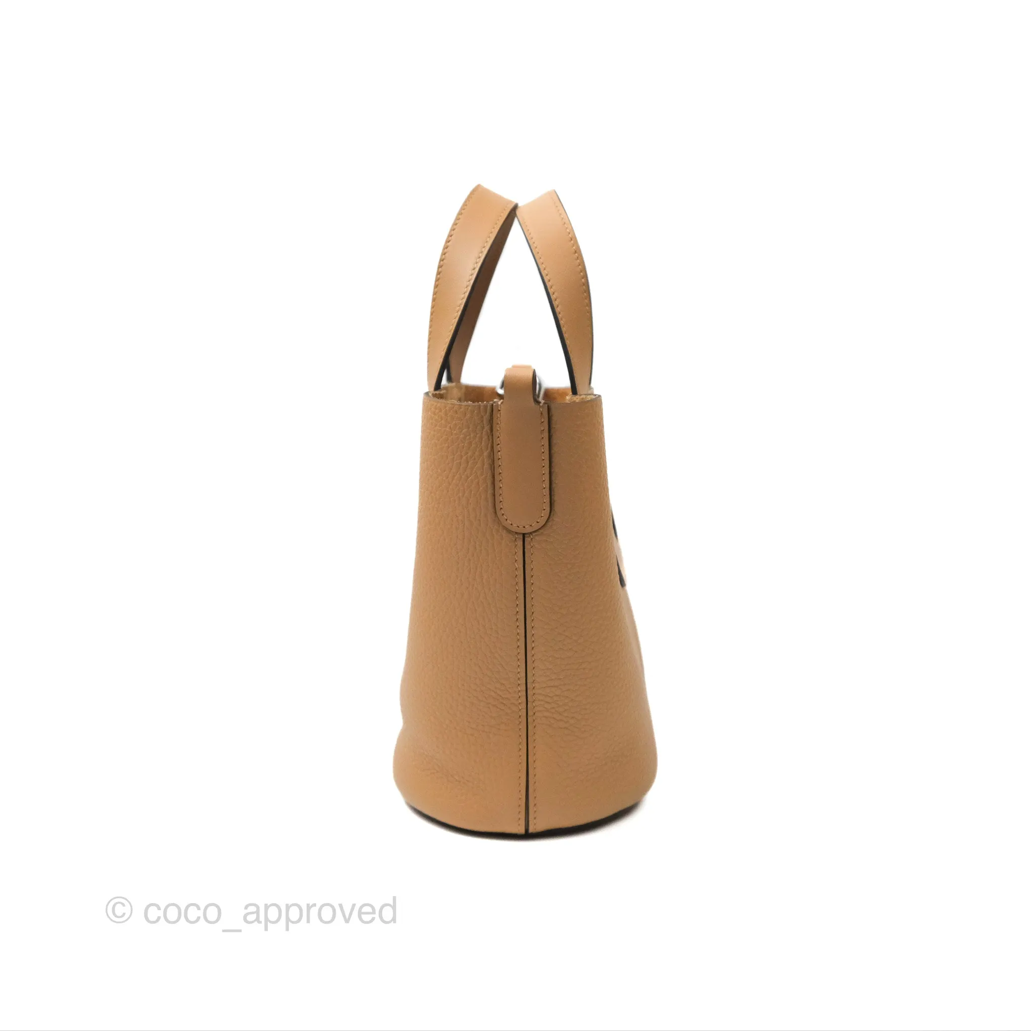 Hermes In-The-Loop 18 Chai 0M Clemence Palladium Hardware