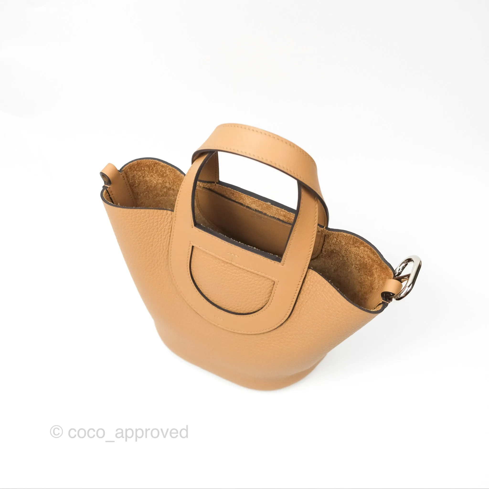 Hermes In-The-Loop 18 Chai 0M Clemence Palladium Hardware