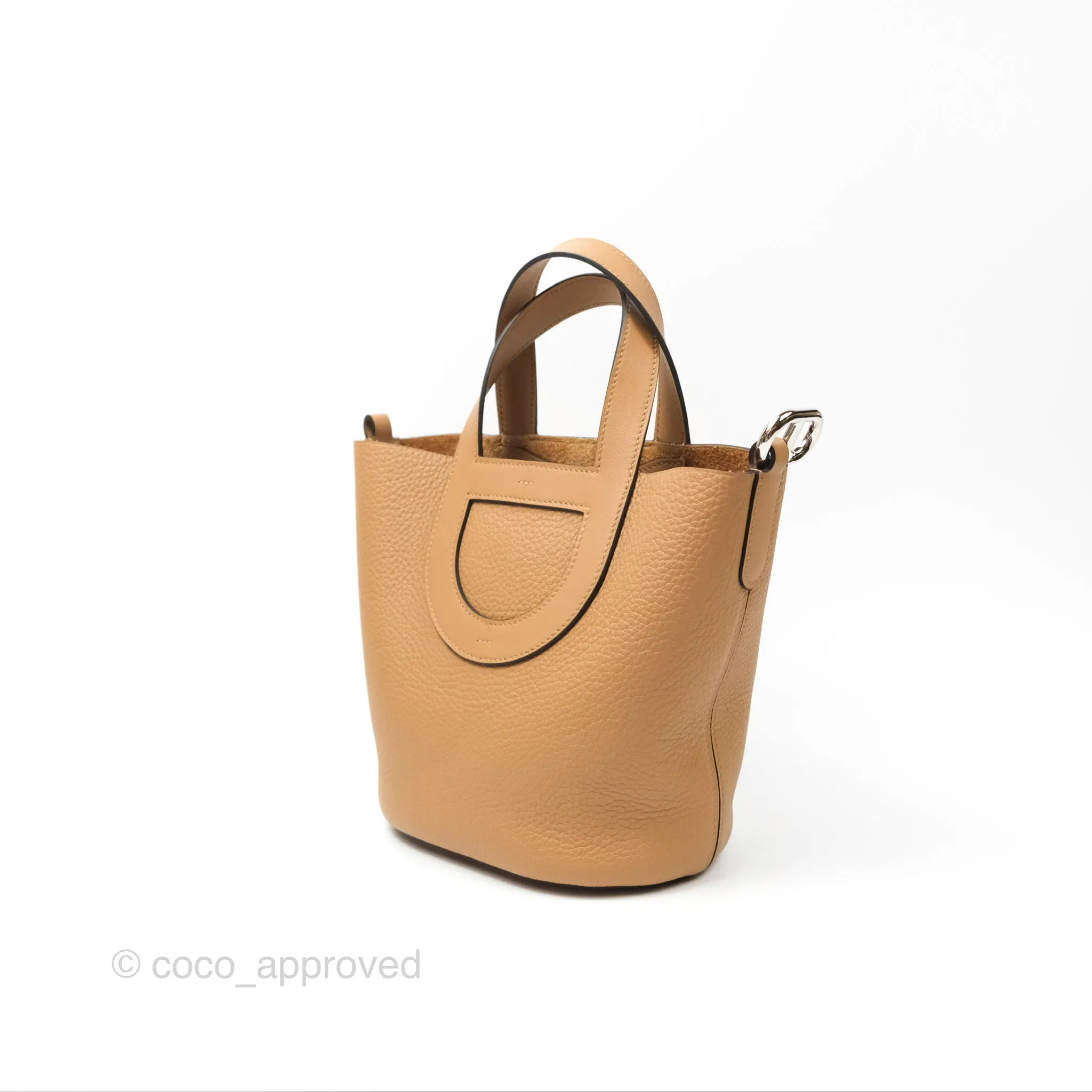 Hermes In-The-Loop 18 Chai 0M Clemence Palladium Hardware