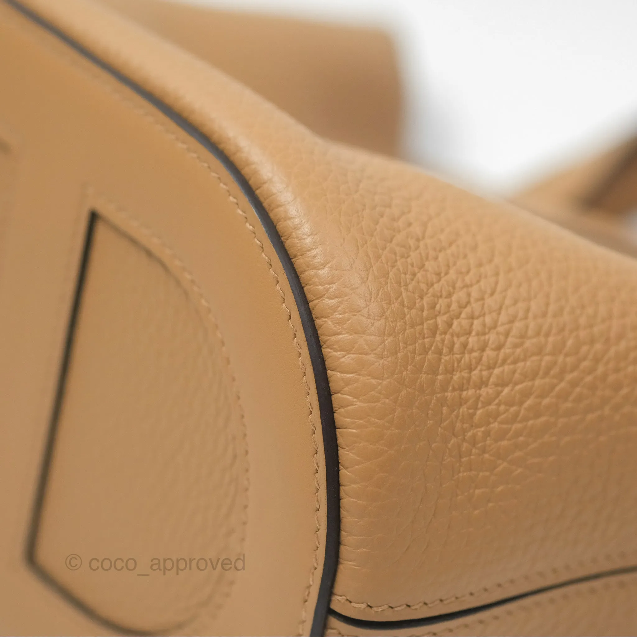 Hermes In-The-Loop 18 Chai 0M Clemence Palladium Hardware