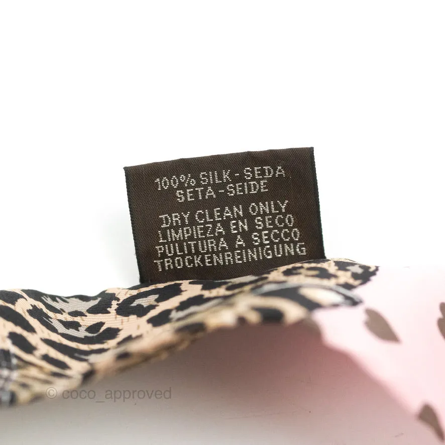 Hermes Jungle Love Love Silk Twilly
