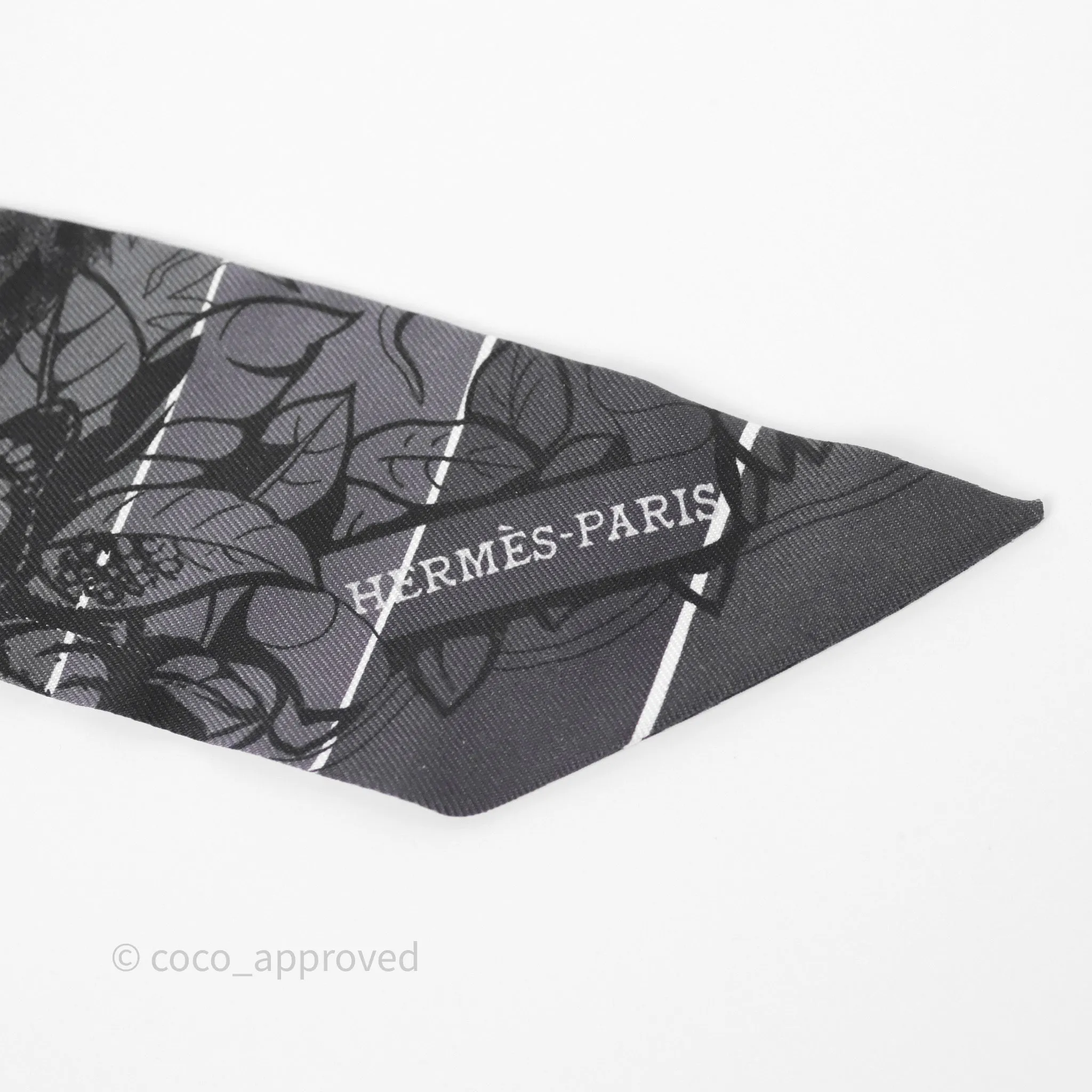 Hermes Jungle Love Rainbow Silk Twilly