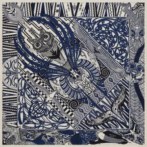 Hermes Kawa Ora Silk Scarf 90