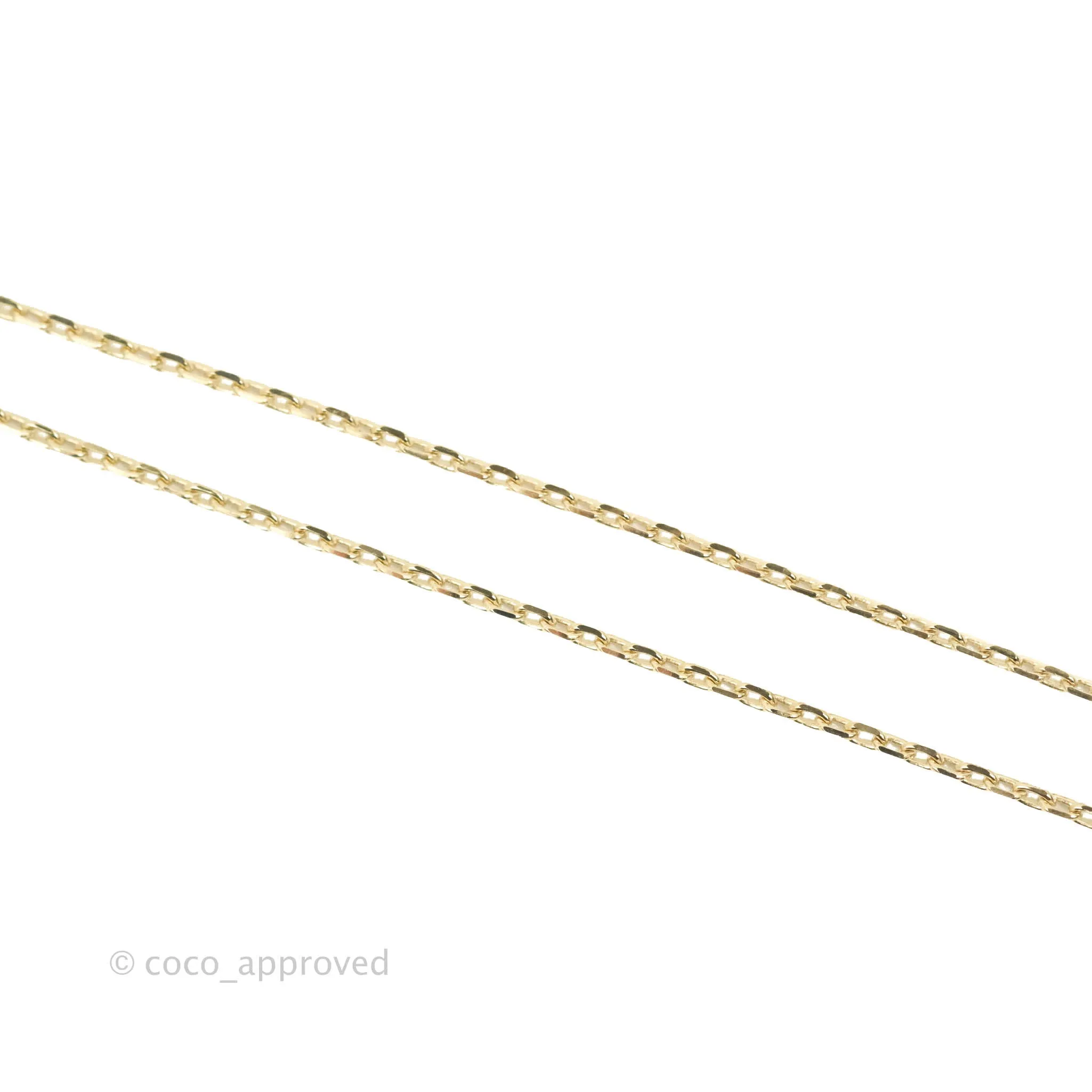 Hermes Kelly Boot Necklace Gold Tone