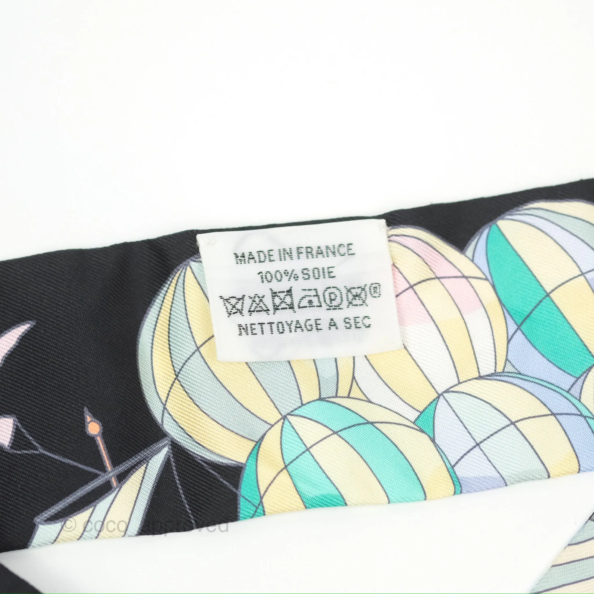 Hermes Les Folies du Ciel Silk Twilly