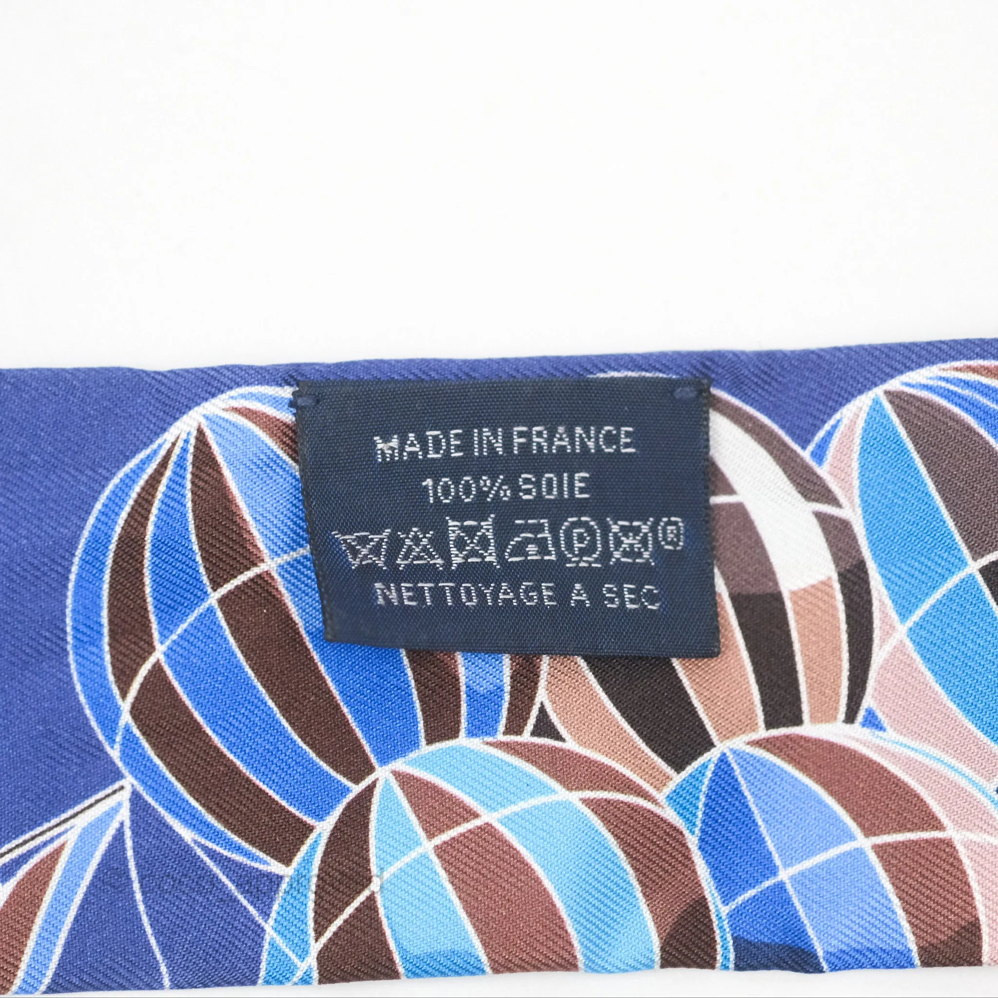 Hermes 'Les Folies du Ciel' Silk Twilly