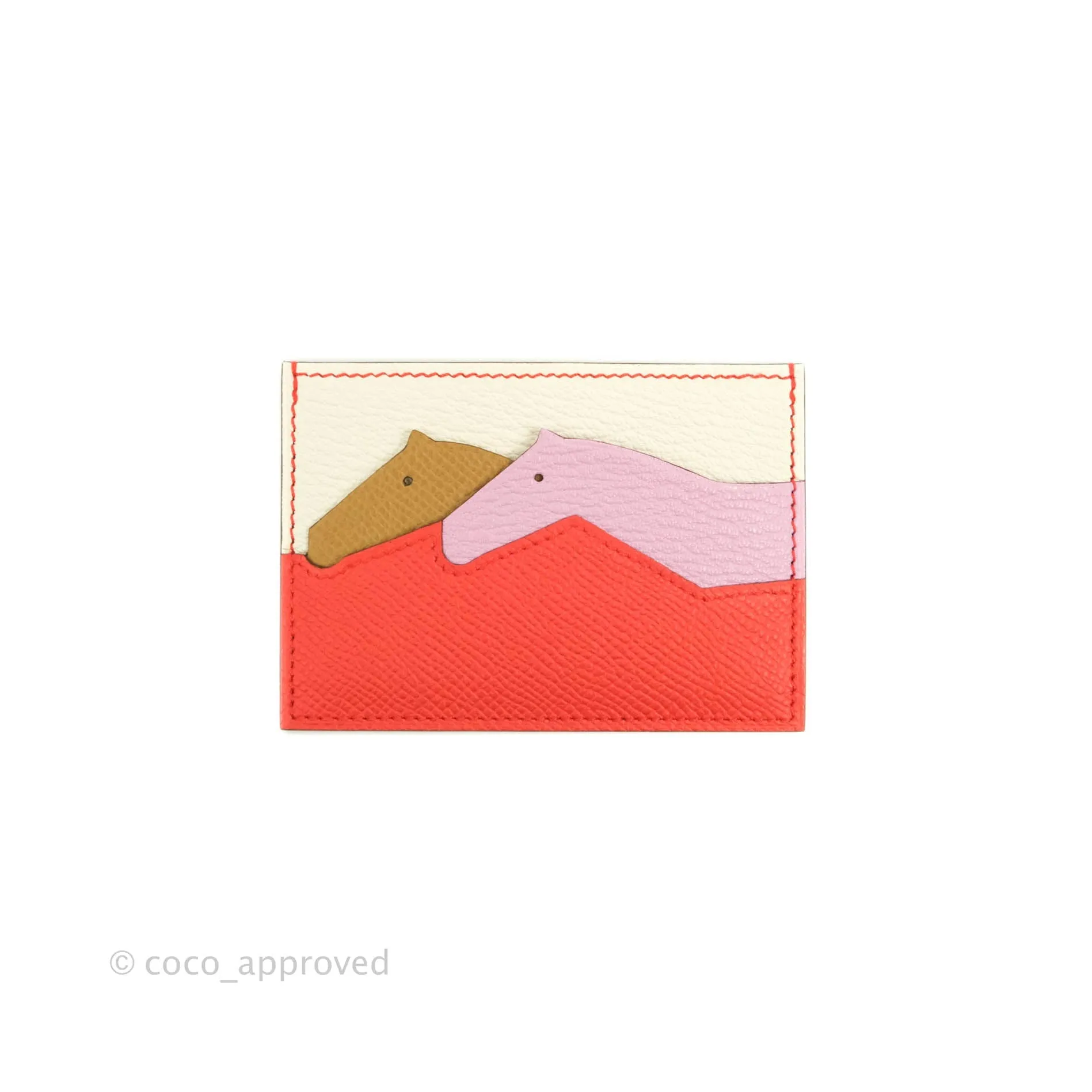 Hermes Les Petits Chevaux Card Holder