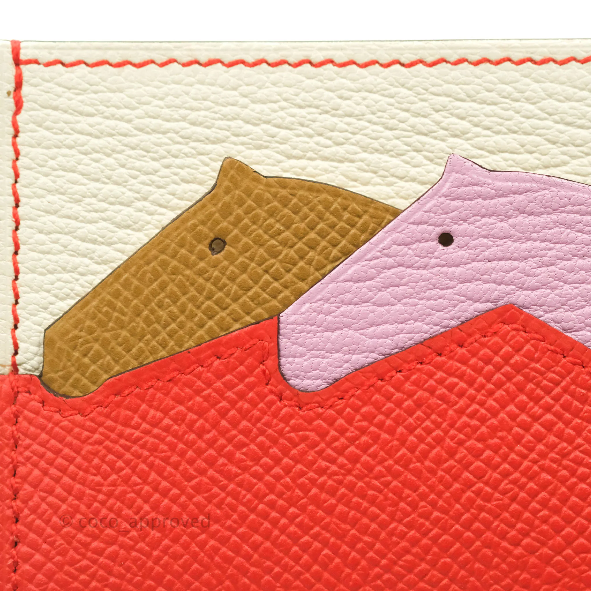 Hermes Les Petits Chevaux Card Holder