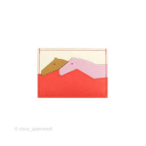 Hermes Les Petits Chevaux Card Holder