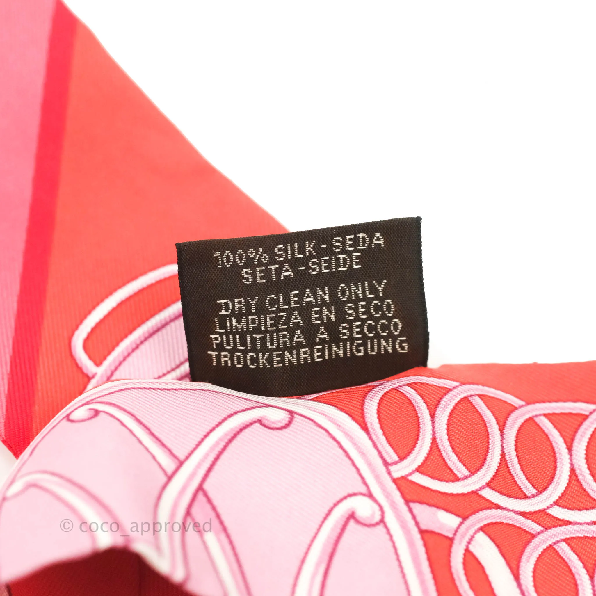 Hermes Lift Profile Silk Twilly
