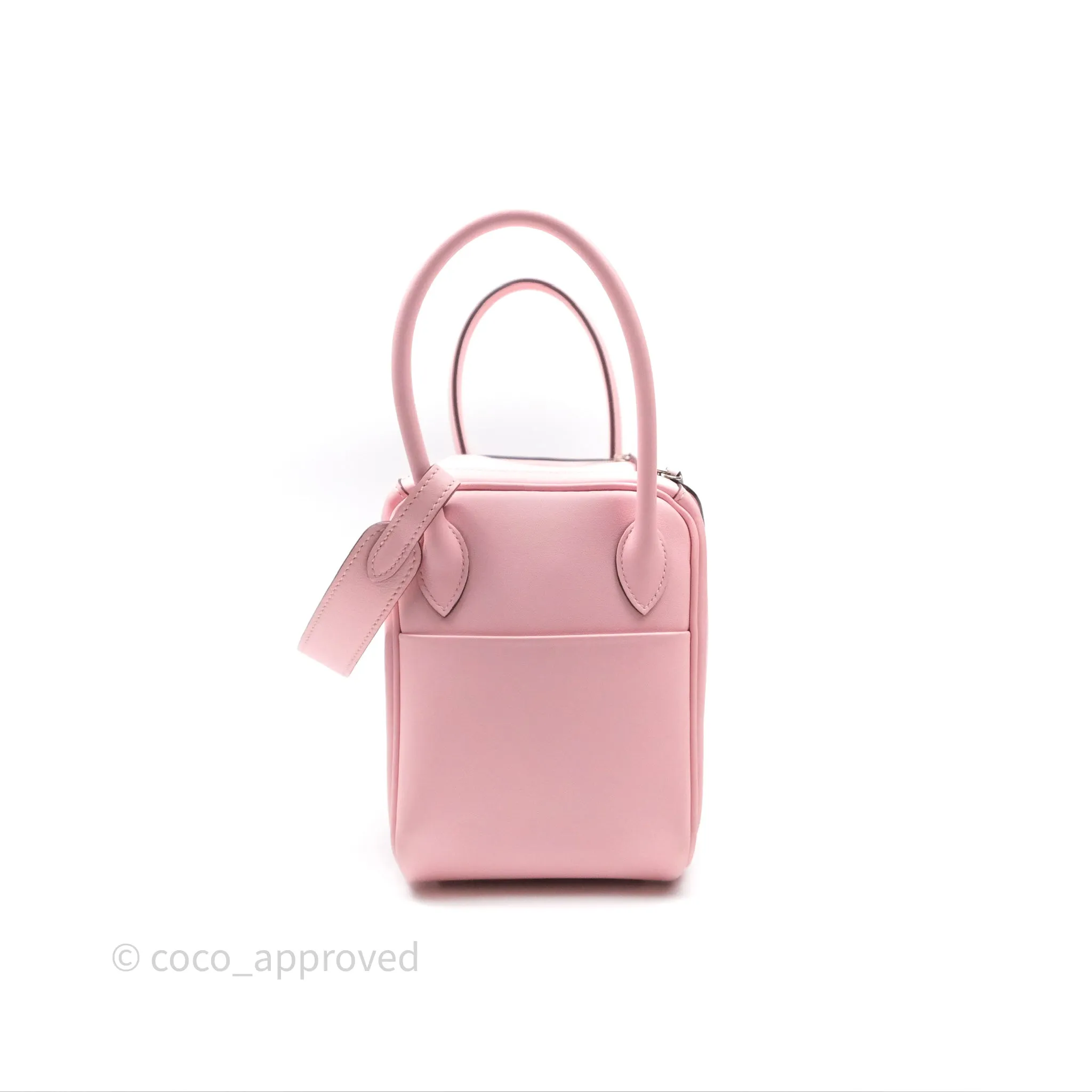 Hermes Lindy 26 Rose Sakura Pink 3Q Swift Palladium Hardware