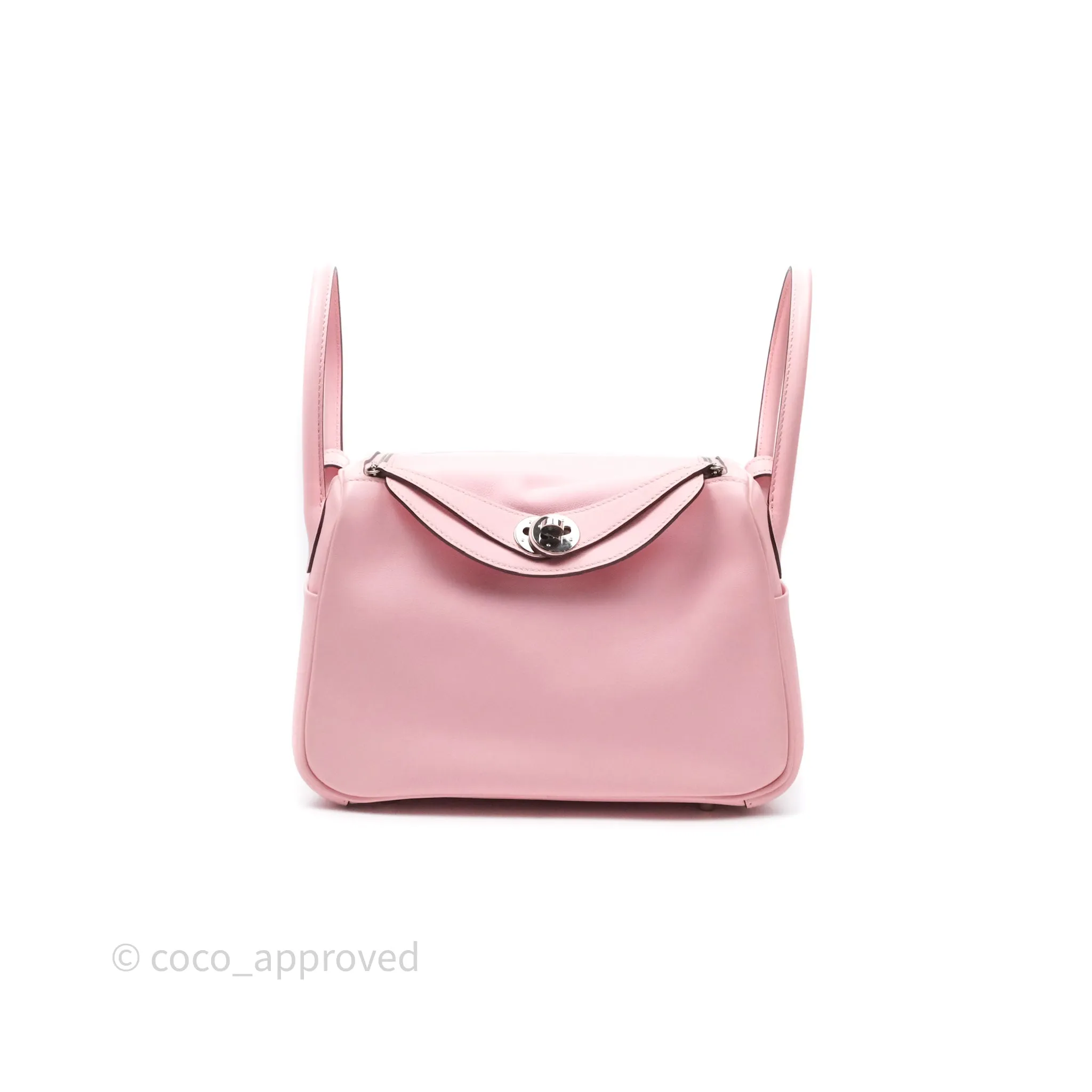 Hermes Lindy 26 Rose Sakura Pink 3Q Swift Palladium Hardware